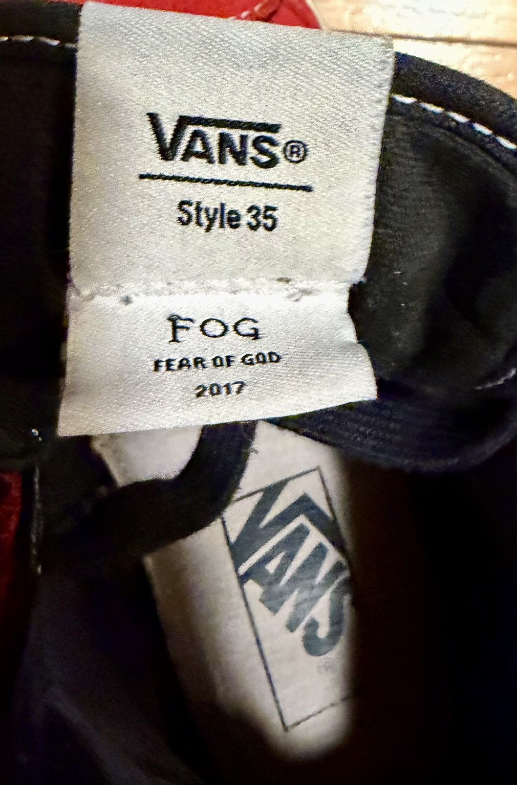 Fear of God × Vans Fear Of God x Vans Size US 9.5 / EU 42-43 - 6 Thumbnail