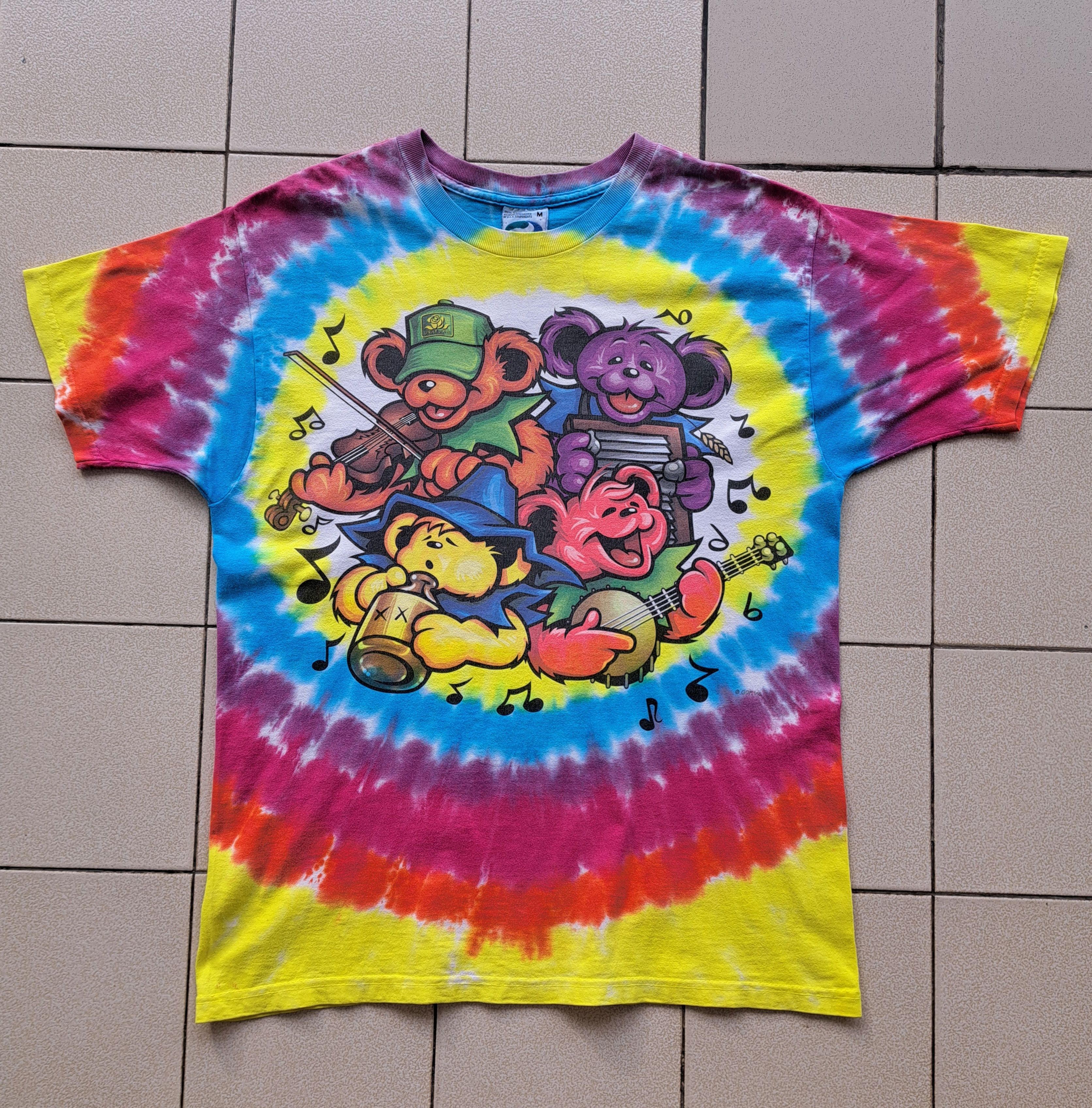 Band Tees × Liquid Blue × Vintage Vintage Grateful Dead Liquid Blue Band T-Shirts Size US M / EU 48-50 / 2 - 1 Thumbnail