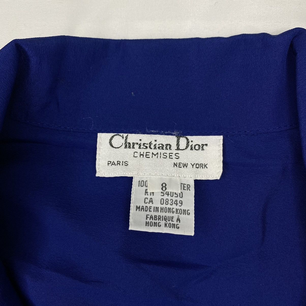 Dior 1980’s - Christian Dior Chemises - Button up Blouse Size M / US 6-8 / IT 42-44 - 5 Thumbnail
