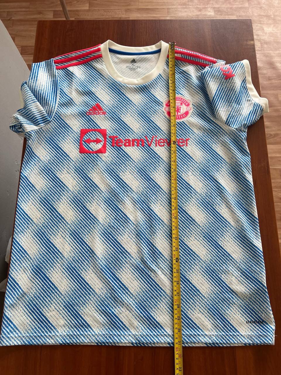 Adidas 2022 MANCHESTER UNITED AWAY SOCCER JERSEY FOOTBALL SHIRT XL Size US XL / EU 56 / 4 - 13 Thumbnail