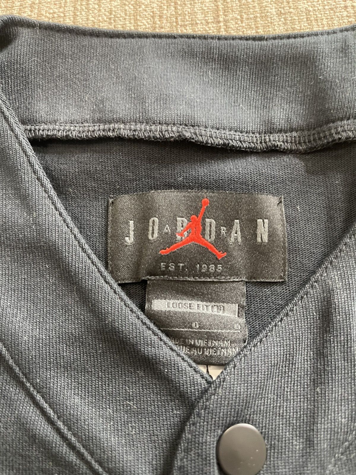 Jordan Brand Jordan Flight MVP Baseball Jersey Size US L / EU 52-54 / 3 - 3 Thumbnail