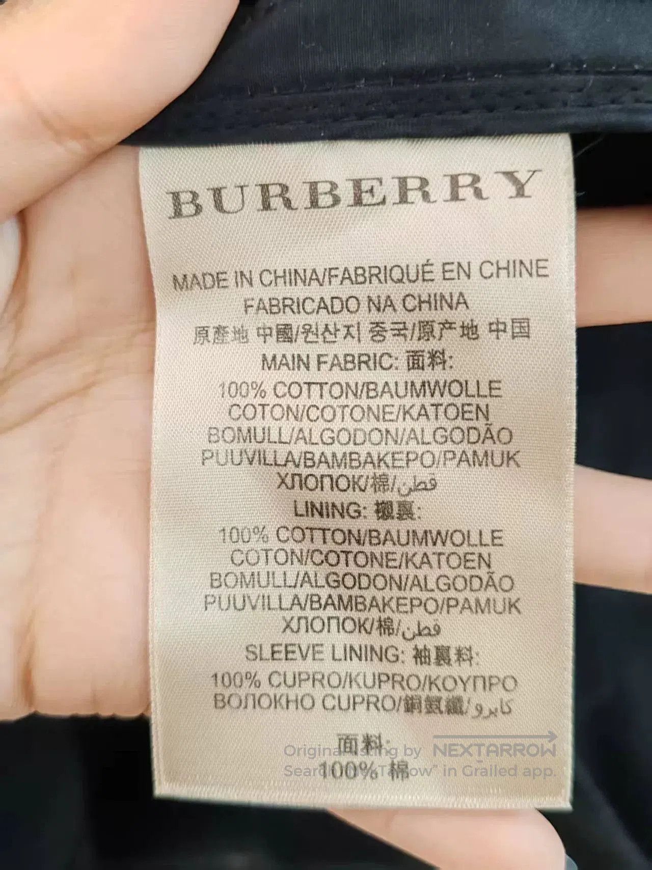 Burberry Burberry Coat with Classic Check Lining. Size US M / EU 48-50 / 2 - 3 Thumbnail