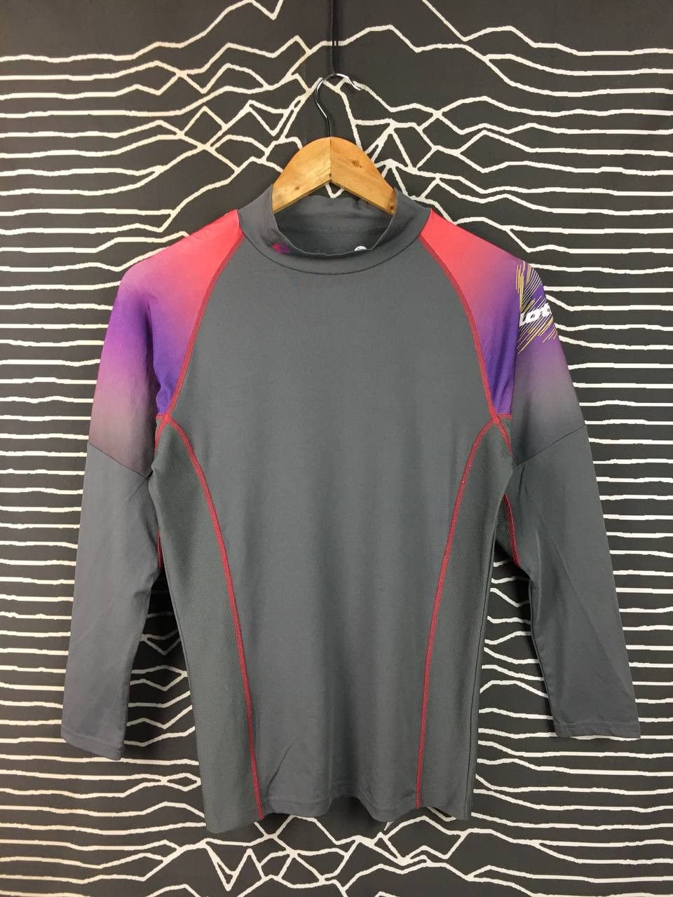 Lotto Sport Lotto Sport Base Layer Fade Gradient Gorpcore Athletic Top Size US M / EU 48-50 / 2 - 1 Thumbnail