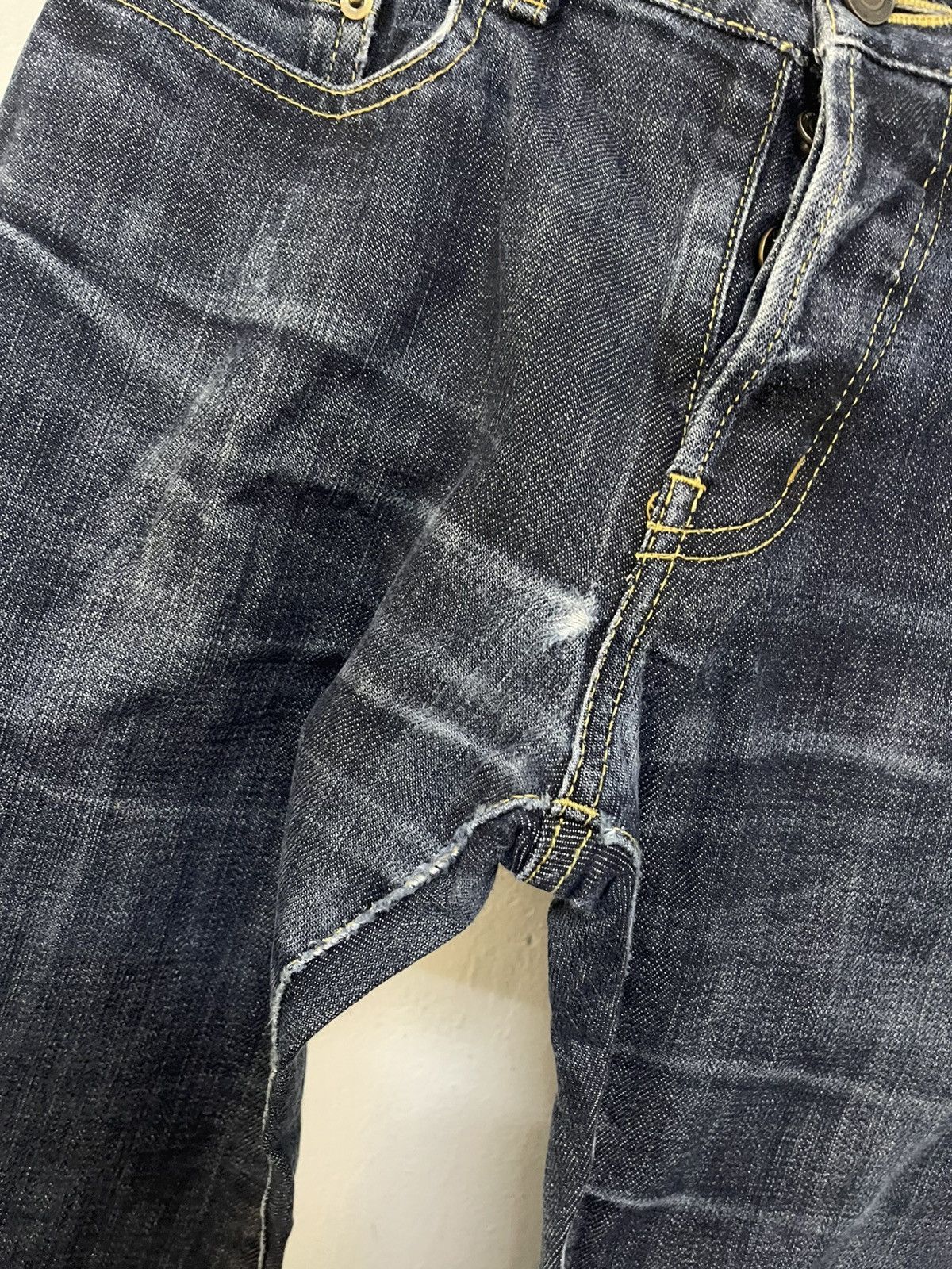 Saint Laurent Paris Saint Laurent D03 M/ST-LW indigo jeans Size US 30 / EU 46 - 6 Thumbnail