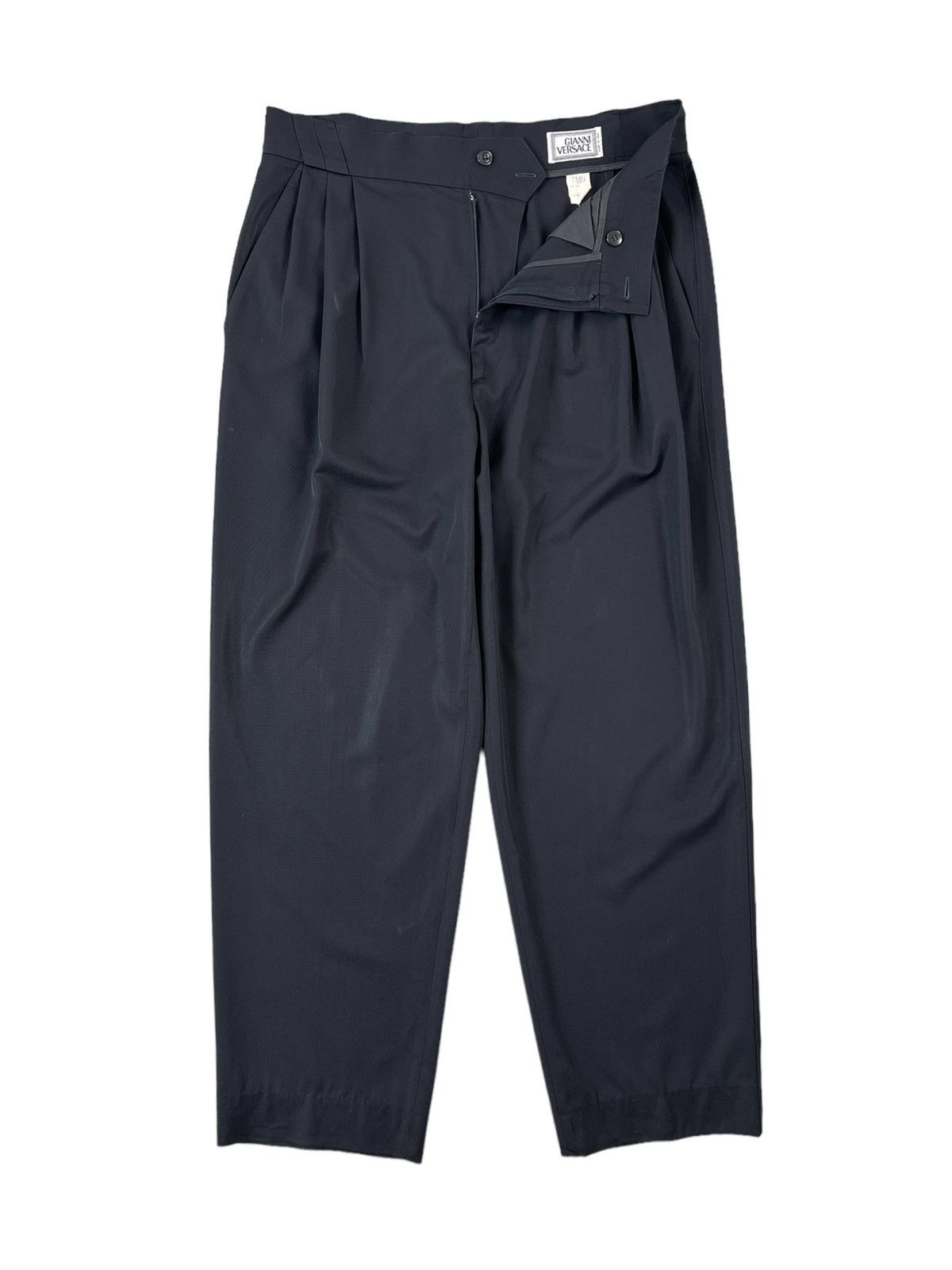 Versace Vintage Gianni Versace Wool Balloon Pants Size US 34 / EU 50 - 1 Thumbnail