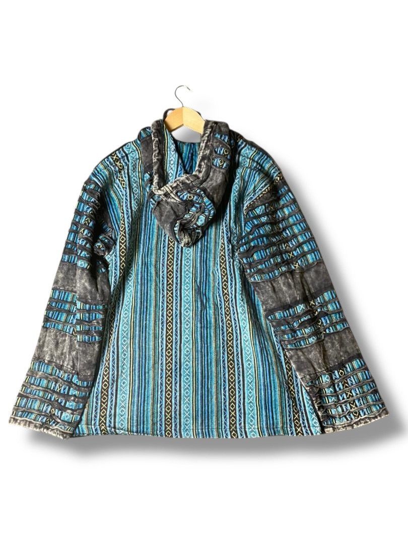 Japanese Brand D&T Nepal Textured Hooded Jacket (145) Size US S / EU 44-46 / 1 - 4 Thumbnail