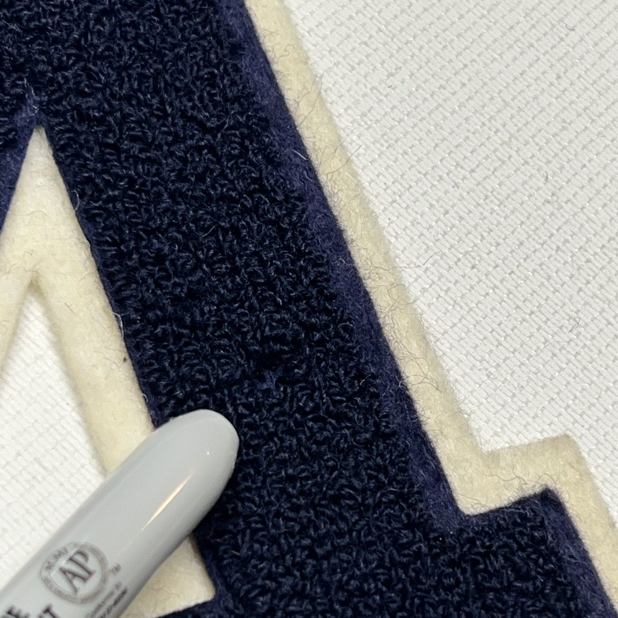 Vintage Letterman Varsity Patch Letter M Blue Chenille Felt Sports Size ONE SIZE - 5 Thumbnail