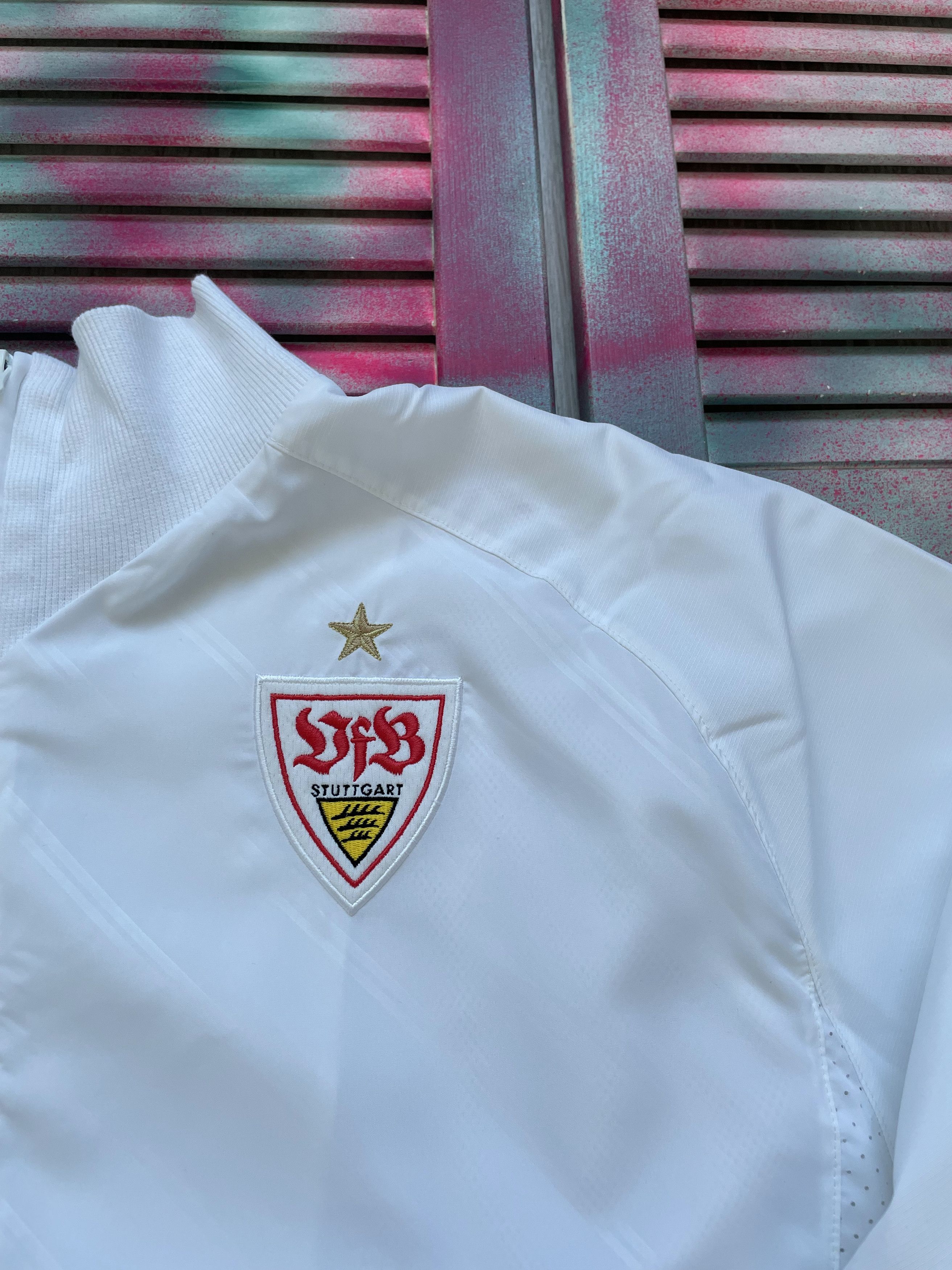 Puma Vintage Stuttgart Puma Track Football Jacket Size US L / EU 52-54 / 3 - 3 Thumbnail