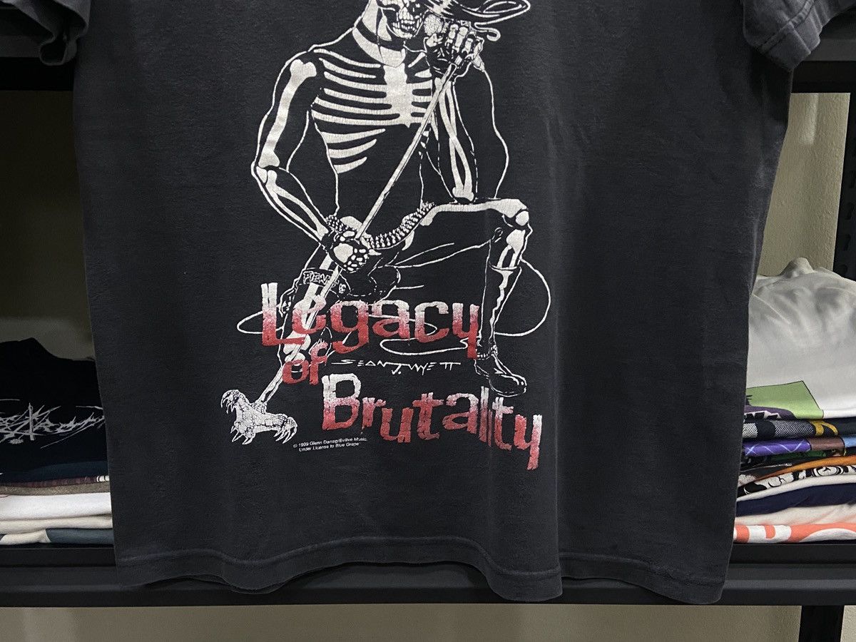 Vintage 90s Misfits Glenn Danzig Metal Band TOUR T-SHIRT 90s