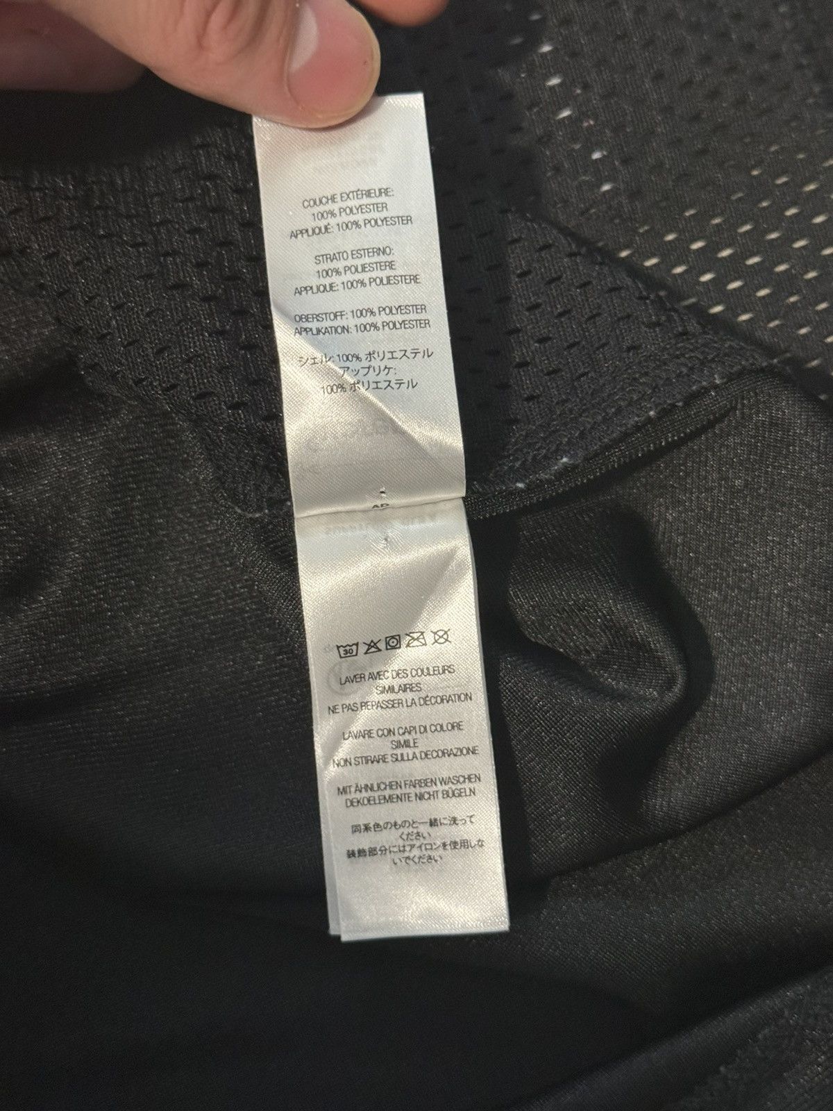 Supreme Supreme Jacquard Rib Football Jersey Black Large Size US M / EU 48-50 / 2 - 8 Thumbnail