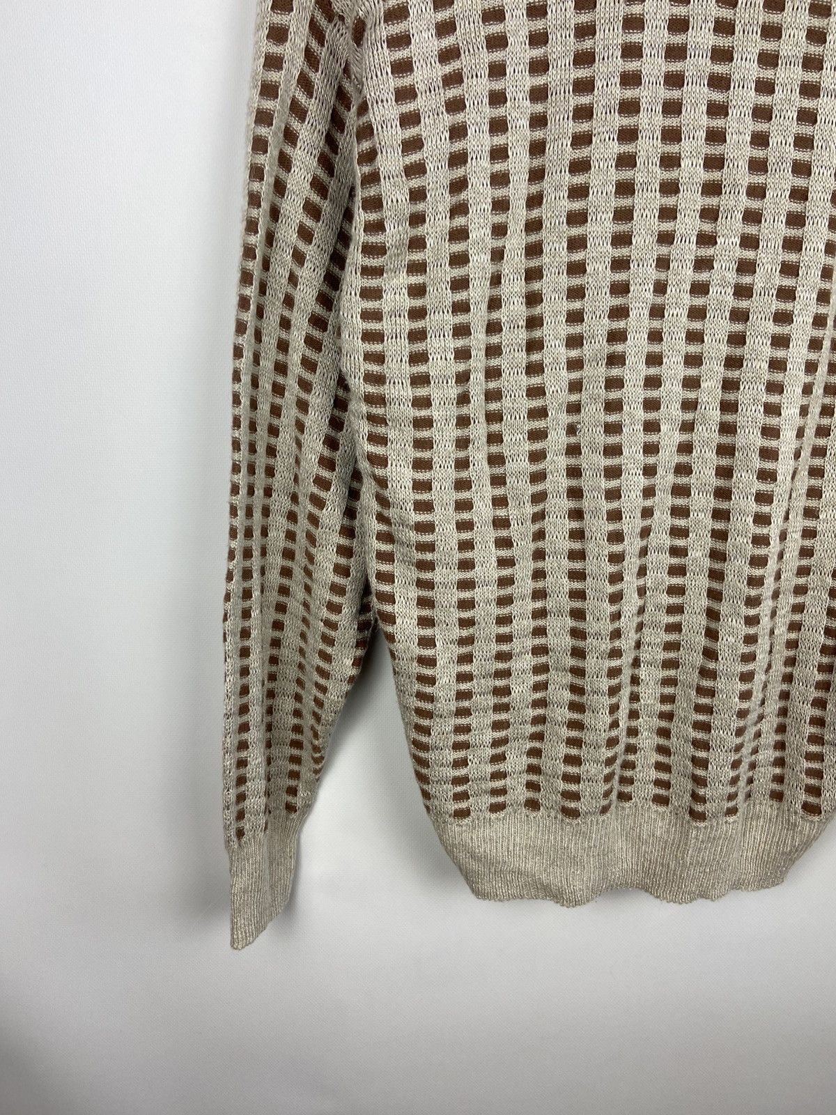 Missoni Vintage Example by Missoni Men's V-Neck Long Sleeve Sweater Size US M / EU 48-50 / 2 - 11 Thumbnail