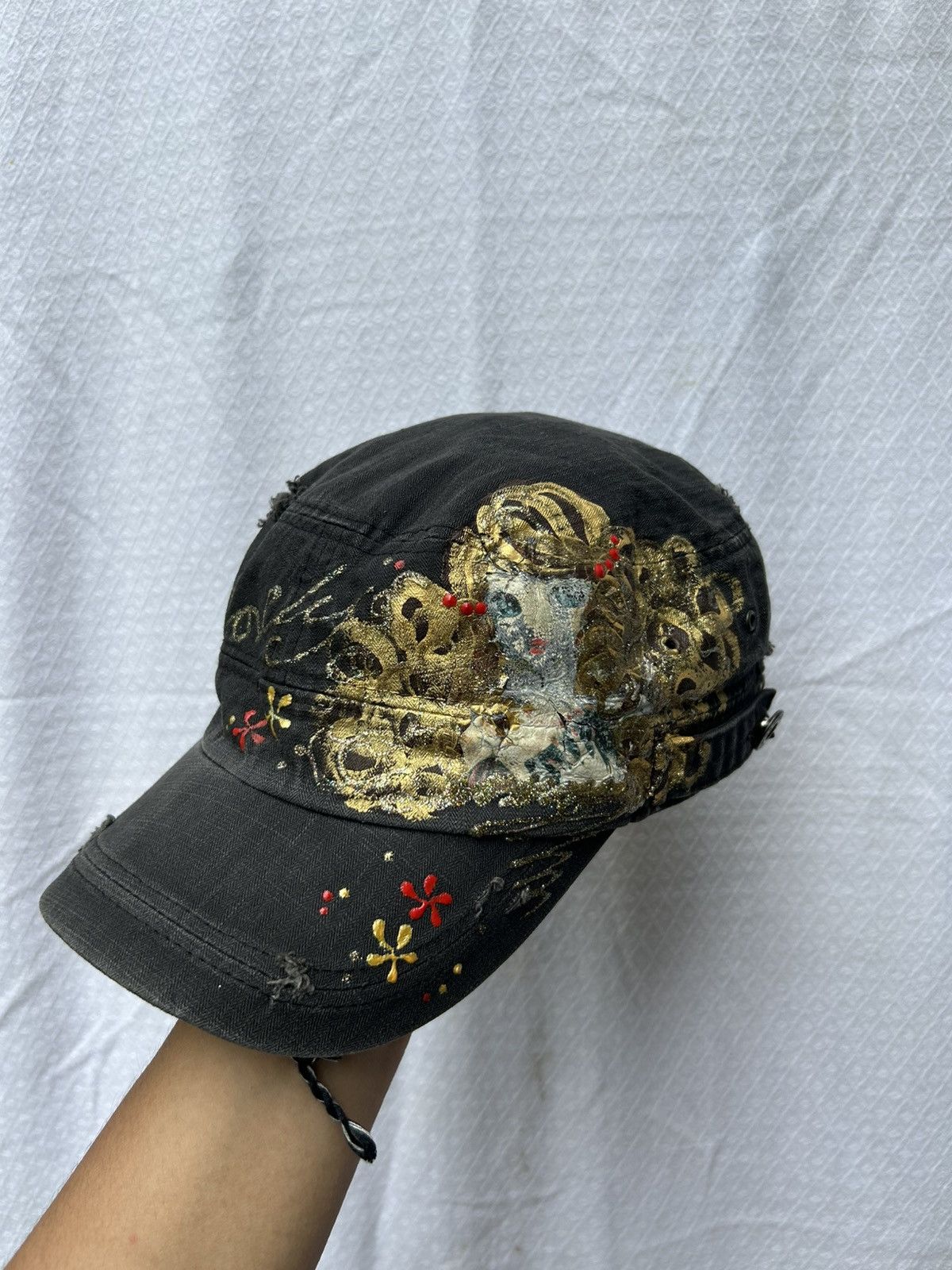 14th Addiction × 20471120 × Japanese Brand Distressed cute girls style hats Size ONE SIZE - 1 Thumbnail
