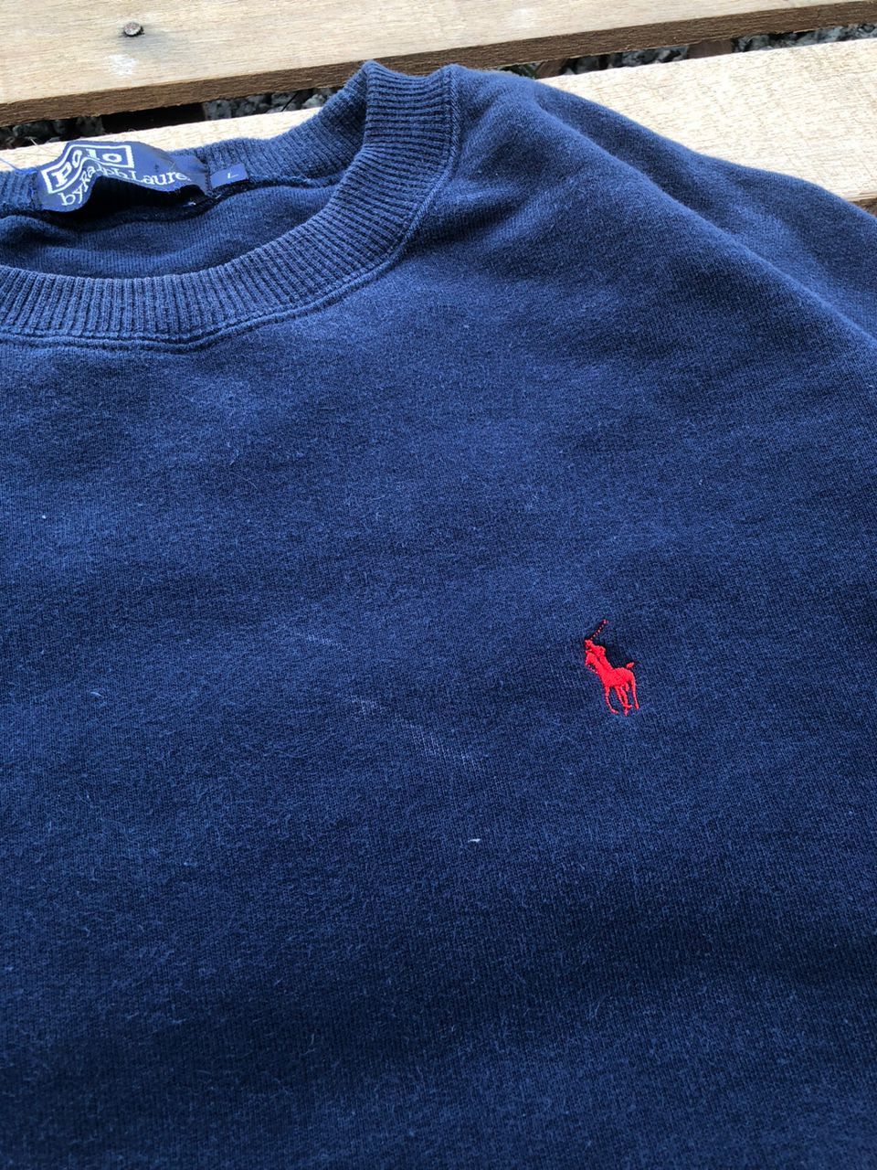 Polo Ralph Lauren Vintage Polo Ralph Lauren Big Logo Sweatshirt Size US L / EU 52-54 / 3 - 6 Thumbnail