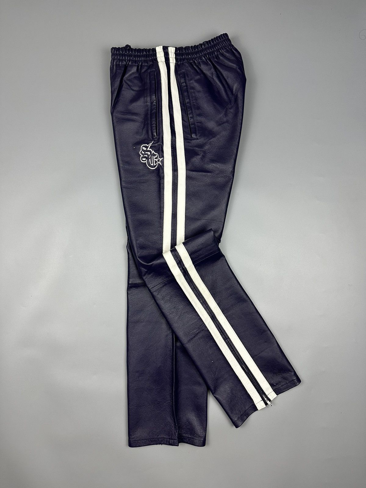 14th Addiction × If Six Was Nine Scarabei Leather Pants Size US 32 / EU 48 - 1 Thumbnail