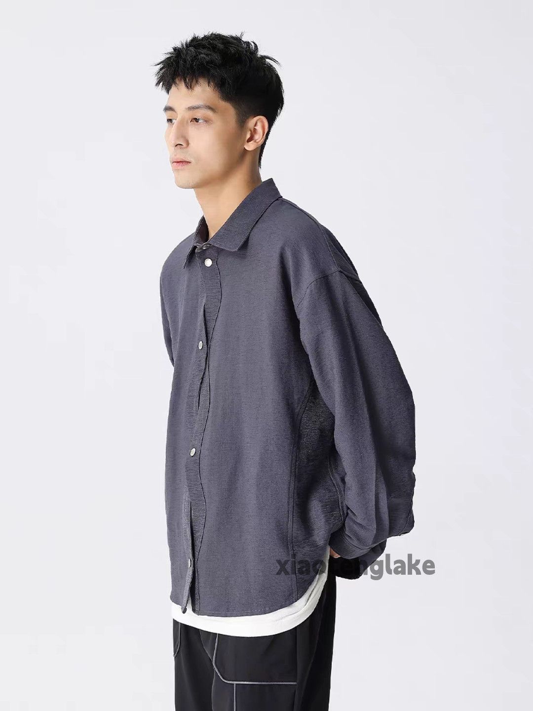 Vintage Unisex outdoor utility irregular work sports loose shirt Size US M / EU 48-50 / 2 - 2 Thumbnail