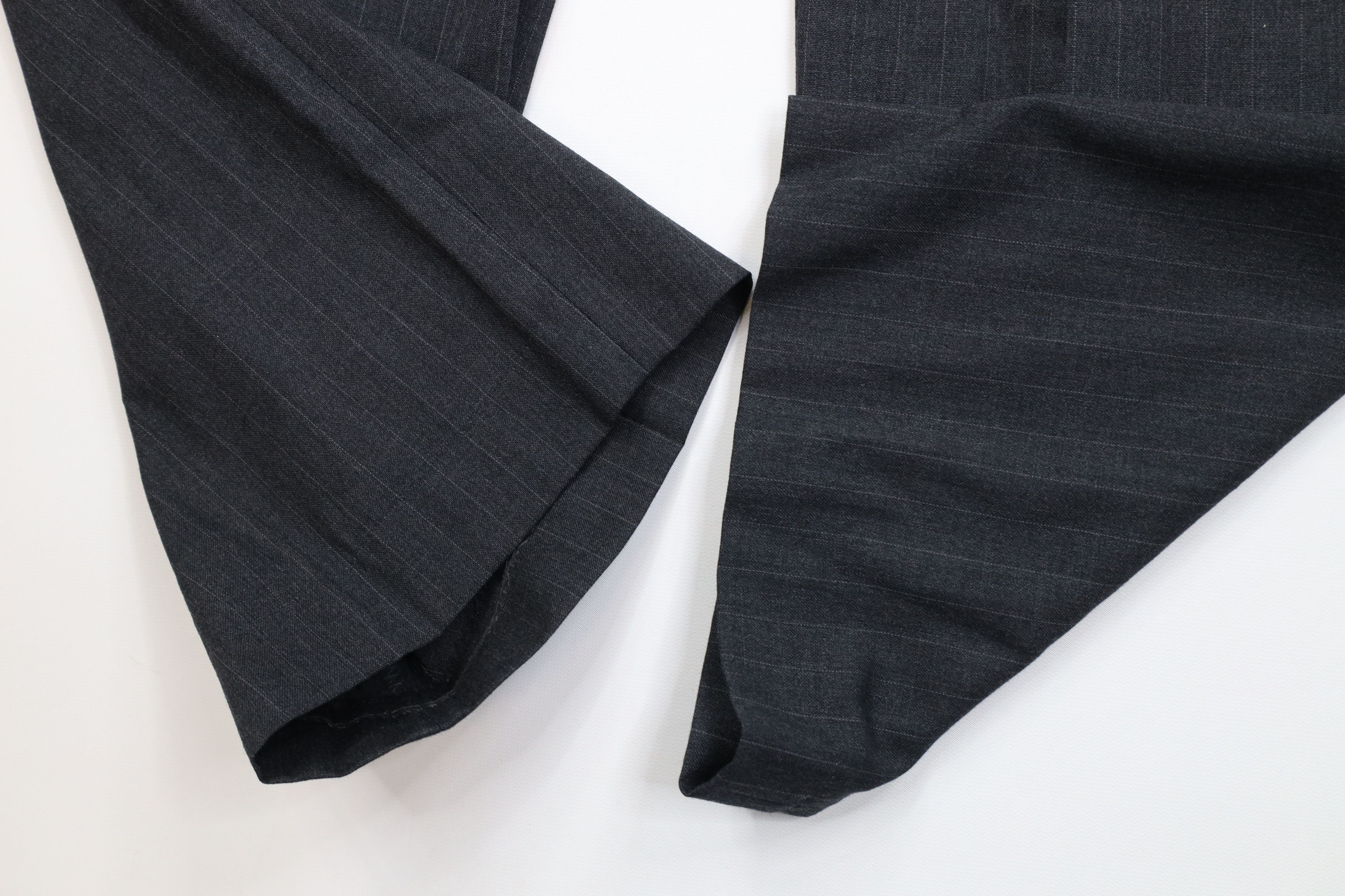 Vintage Vintage 70s Streetwear Knit Striped Wide Leg Chino Pants Size US 40 / EU 56 - 6 Thumbnail