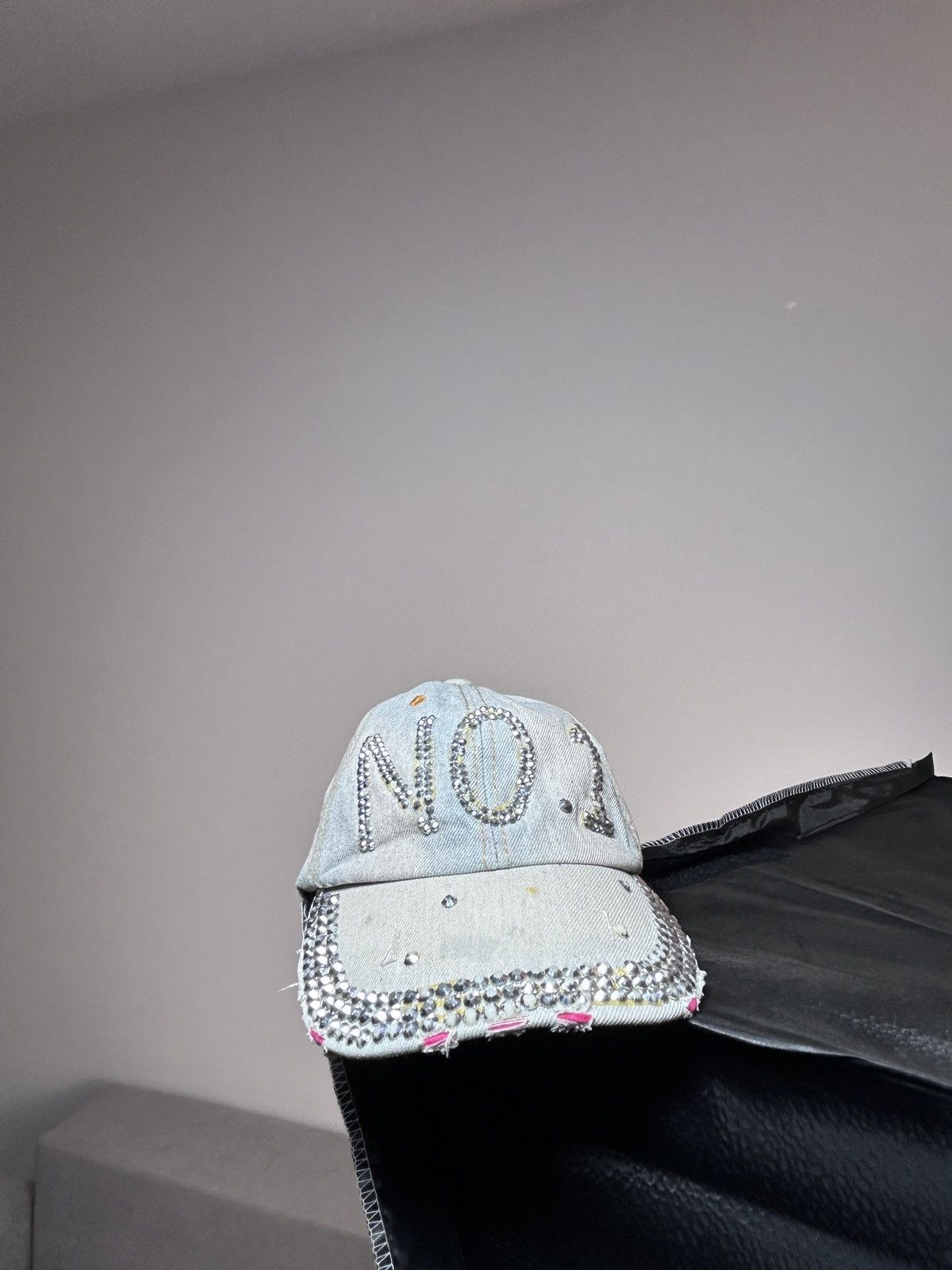 Japanese Brand VINTAGE y2k JEANS CAP Size ONE SIZE - 7 Thumbnail
