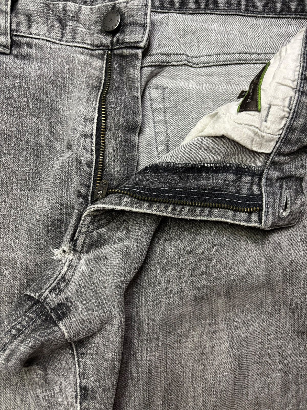 Japanese Brand Vintage Japanese Brand Distressed Loose Jeans Size US 32 / EU 48 - 9 Thumbnail