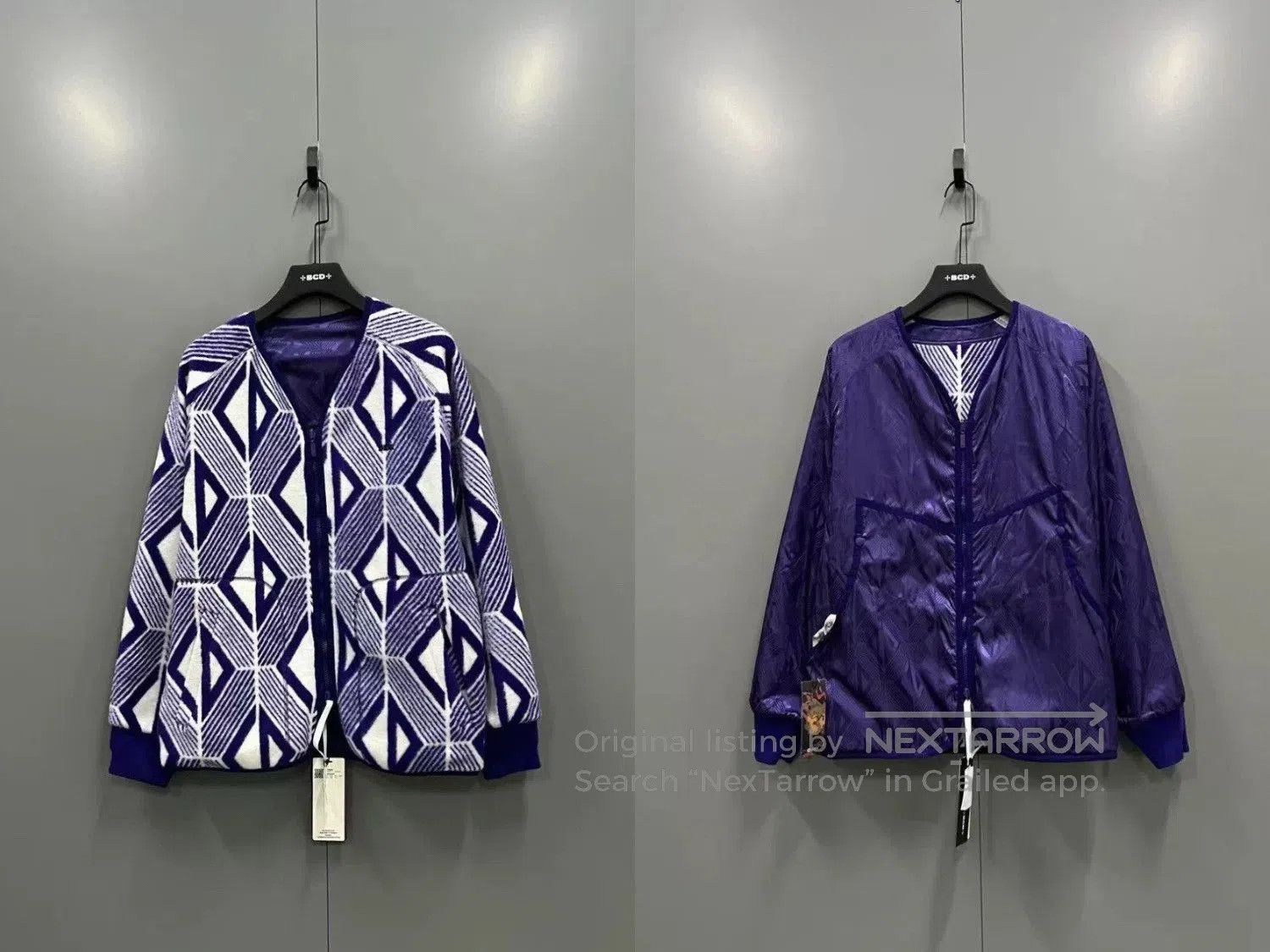 Dior Dior Double-Sided Purple CD Jacket. Size XS / US 0-2 / IT 36-38 - 9 Thumbnail