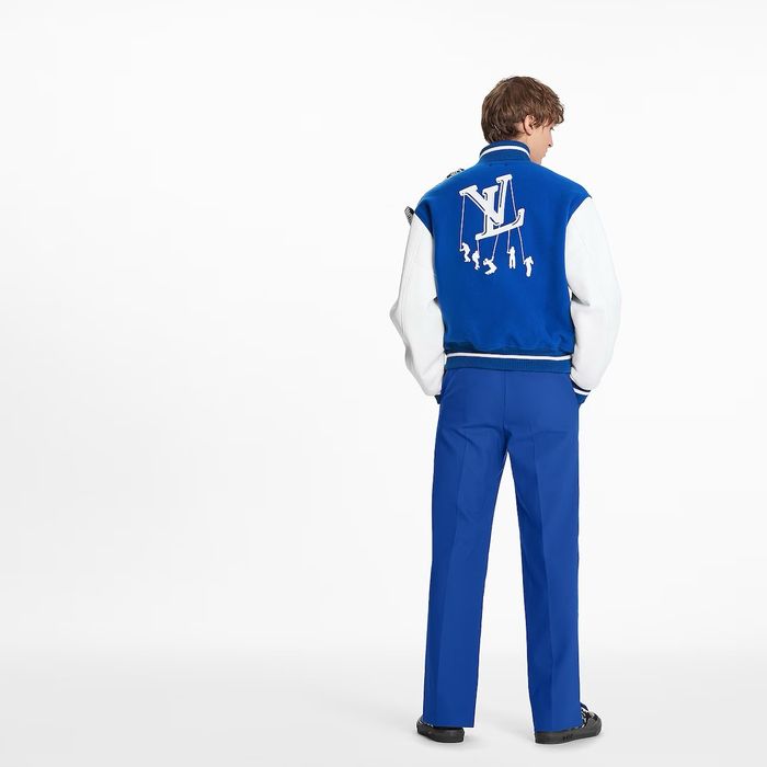 Louis Vuitton Puppet Varsity Jacket | Grailed