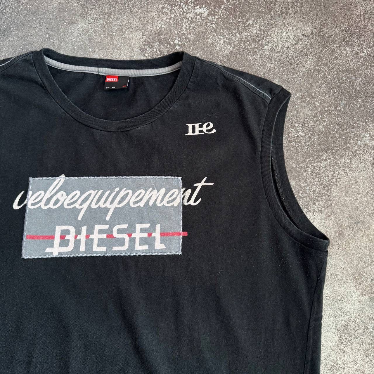 Diesel × Vintage Diesel Vintage Y2K Men’s Sleeveless Tank Top Size US XXL / EU 58 / 5 - 5 Thumbnail