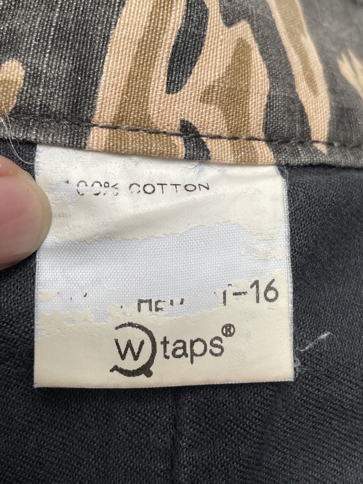 Wtaps Very Rare Vintage Brand Wtaps Tiger Stripe Baggy Cargo 1990s Size US 31 - 13 Thumbnail