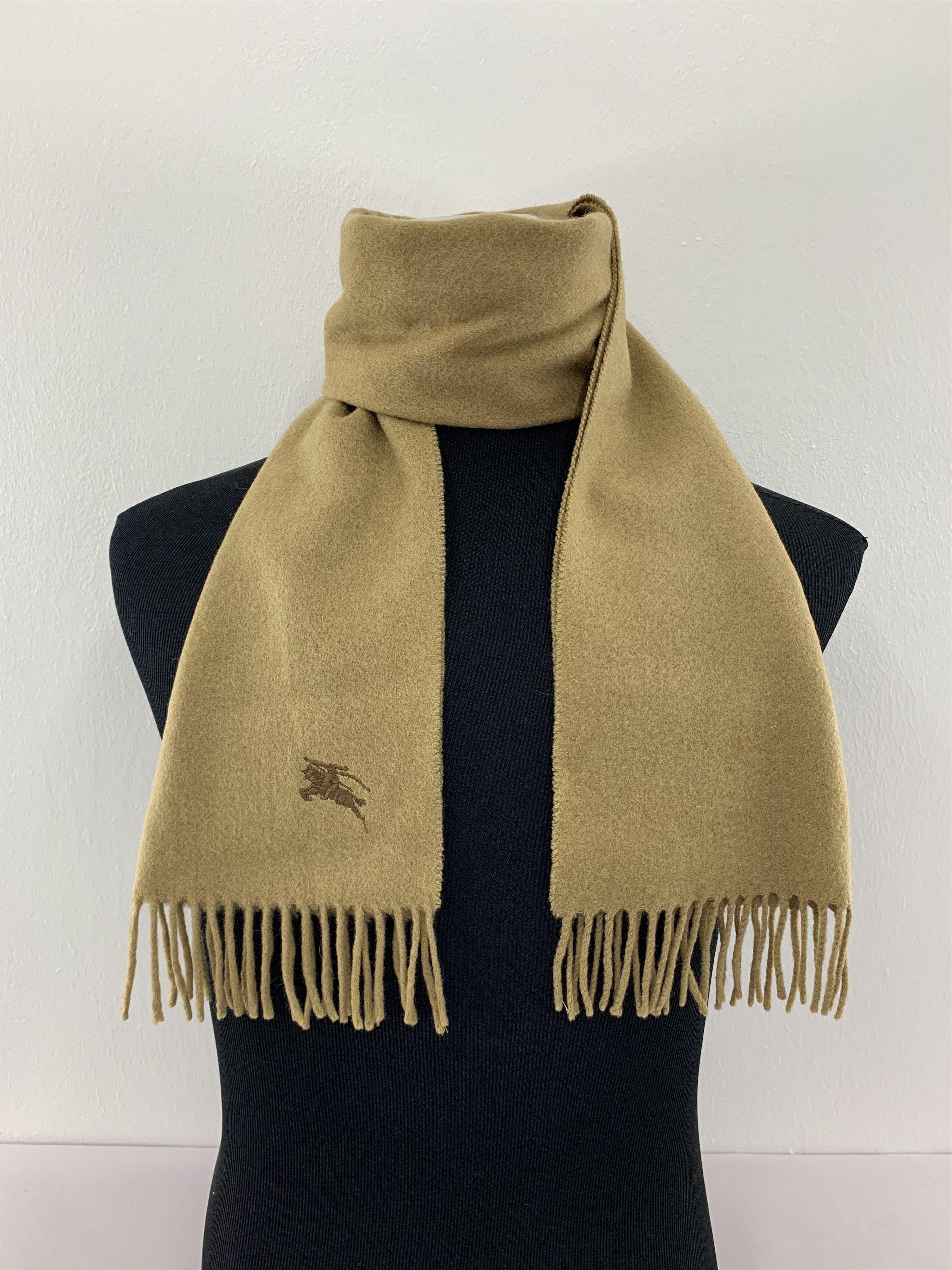 Burberry Burberry Scarf Cashmere Muffler Neck Wrap BL4431 Size ONE SIZE - 1 Thumbnail