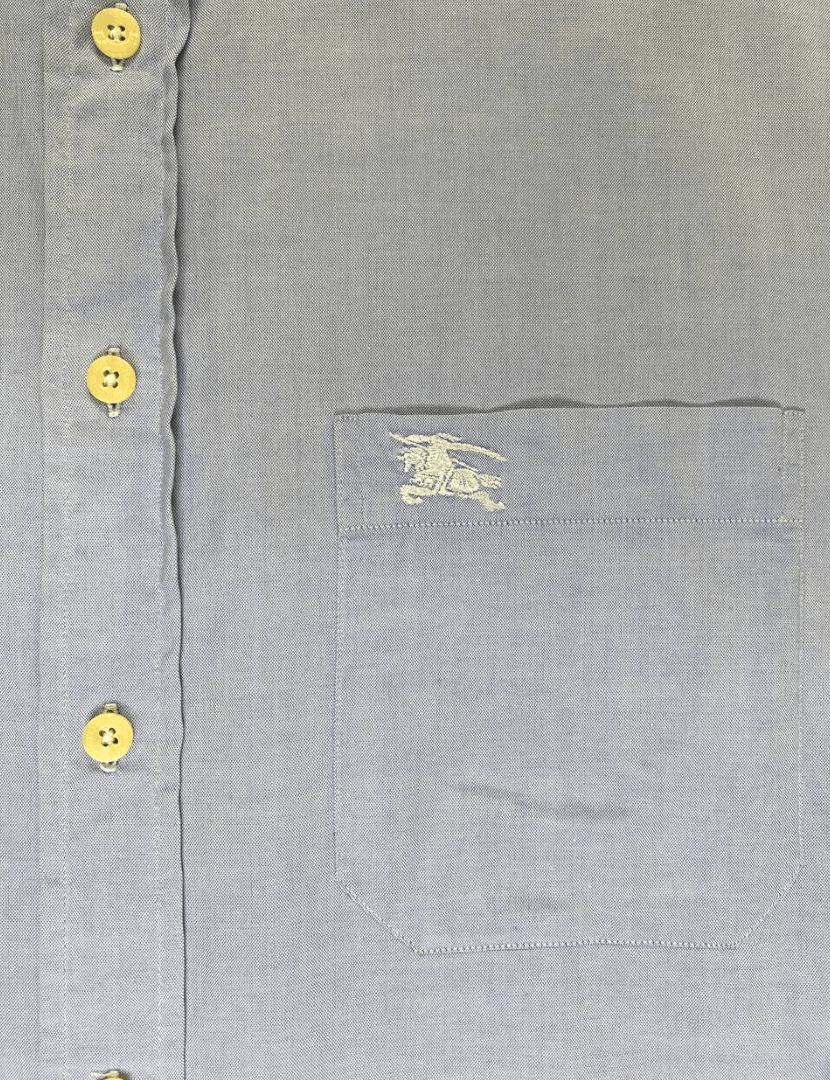 Burberry Vintage Burberrys Long Sleeve Button Down Shirt Size US L / EU 52-54 / 3 - 4 Thumbnail