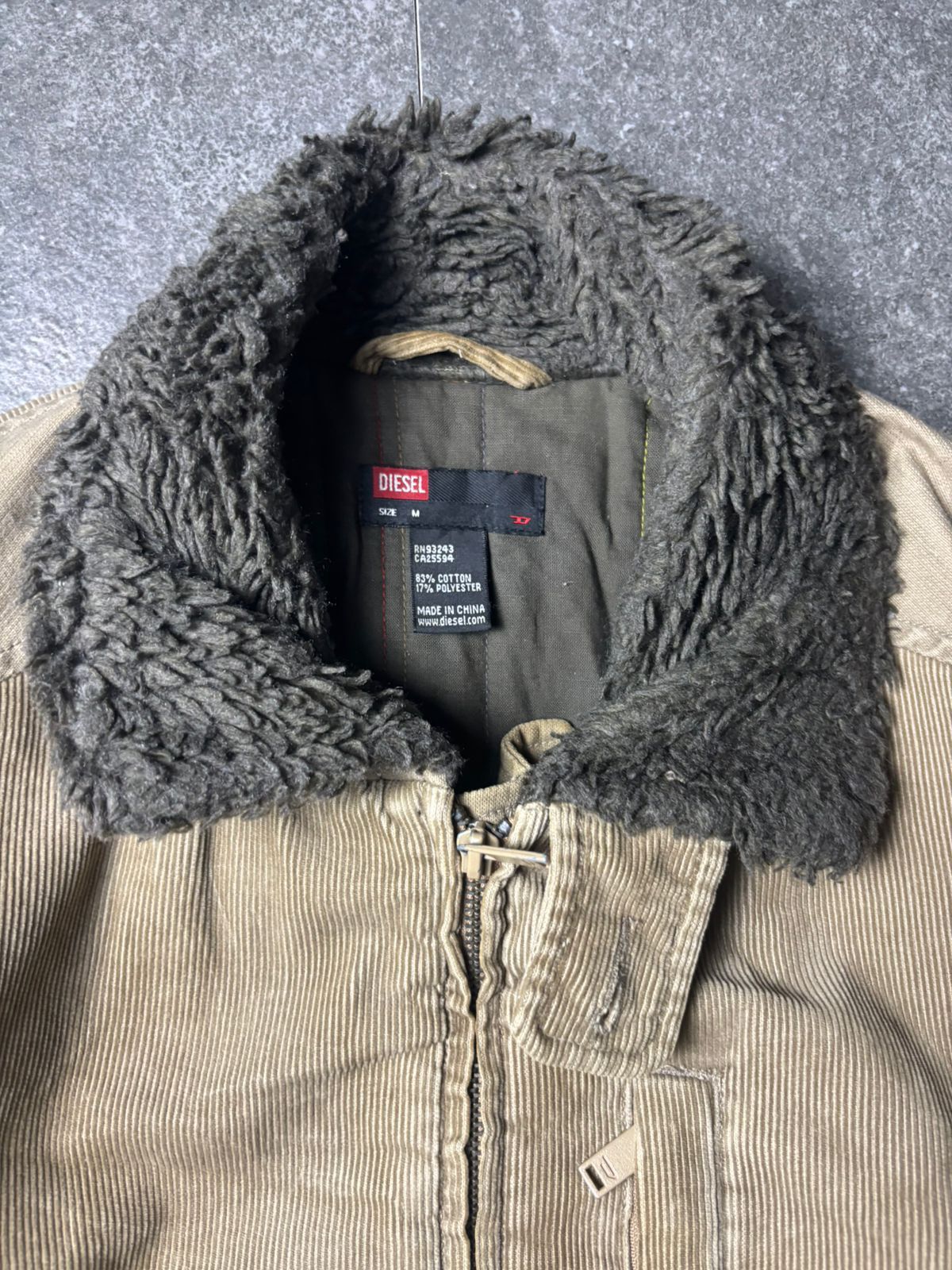 Diesel 2000s Diesel Corduroy Biker Jacket Size US L / EU 52-54 / 3 - 3 Thumbnail