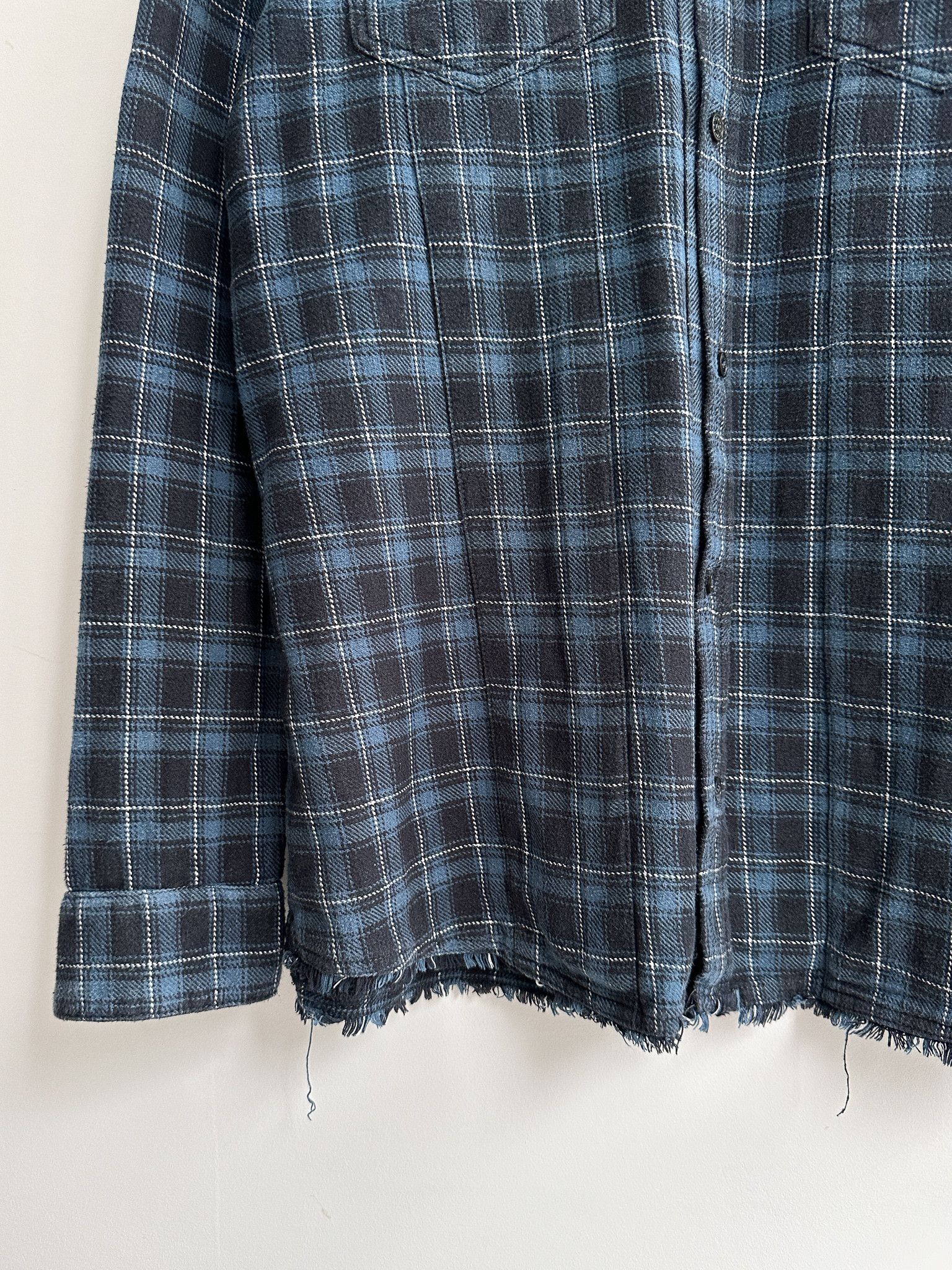 Zadig & Voltaire Zadig & Voltaire Flannel Plaid Check Shirt Size XL / US 12-14 / IT 48-50 - 3 Thumbnail
