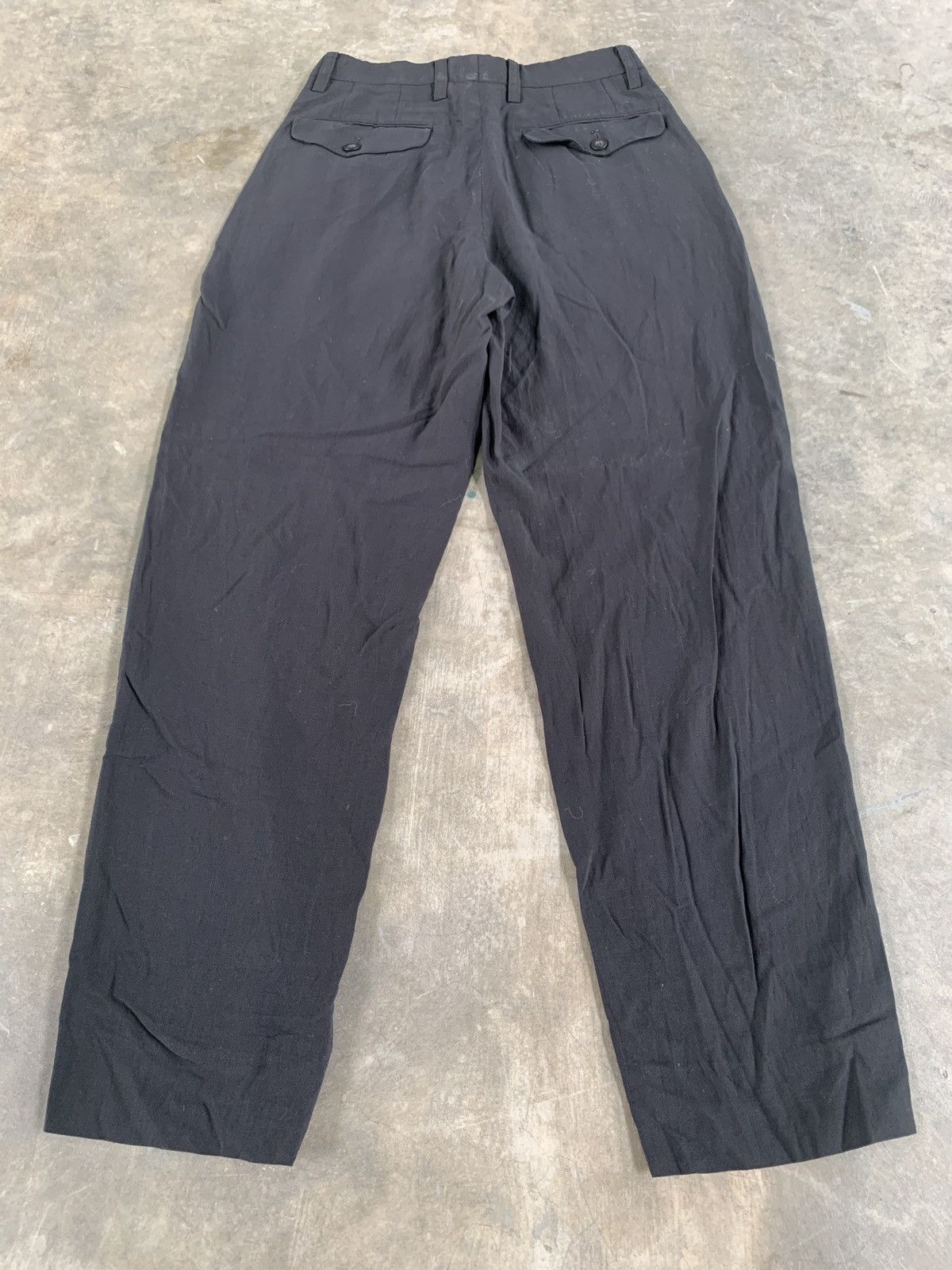 Issey Miyake Issey miyake wide pleated trousers pants Size US 26 / EU 42 - 4 Thumbnail