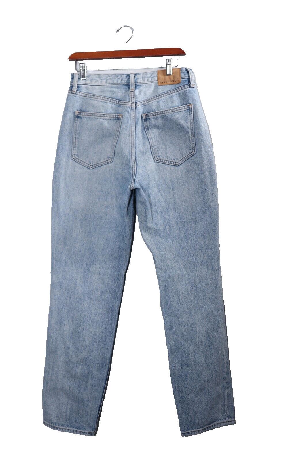 Designer Denim Forum US26 Blue Boyfriend High Rise Loose 28L Jeans Size 26" / US 2 / IT 38 - 9 Thumbnail