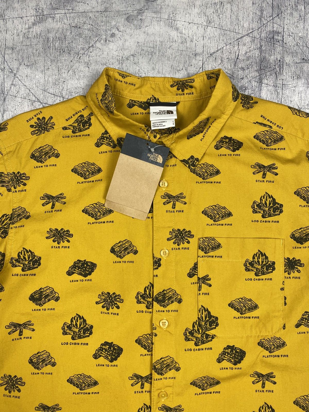 The North Face The North Face Camp Print Button Up Shirt – New With Tags Size US L / EU 52-54 / 3 - 5 Thumbnail