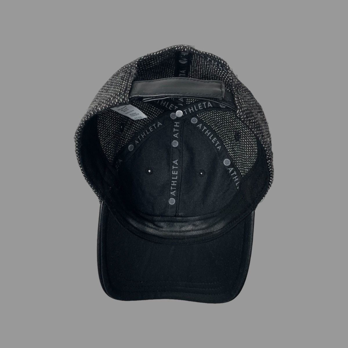 Vintage Vintage 90s wool leather cap Size ONE SIZE - 3 Thumbnail