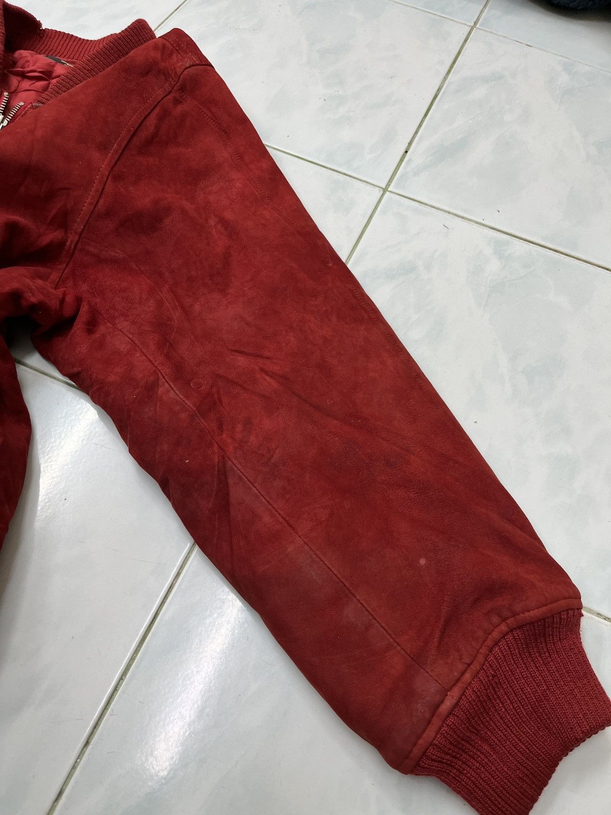 Genuine Leather 🔥🔥🔥STEALS VTG BIGI LEATHER BOMBER JACKET Size US M / EU 48-50 / 2 - 12 Thumbnail