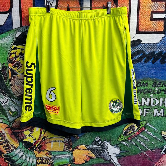 Supreme Brand New Supreme Bright Green Soccer Shorts Size XL | Grailed