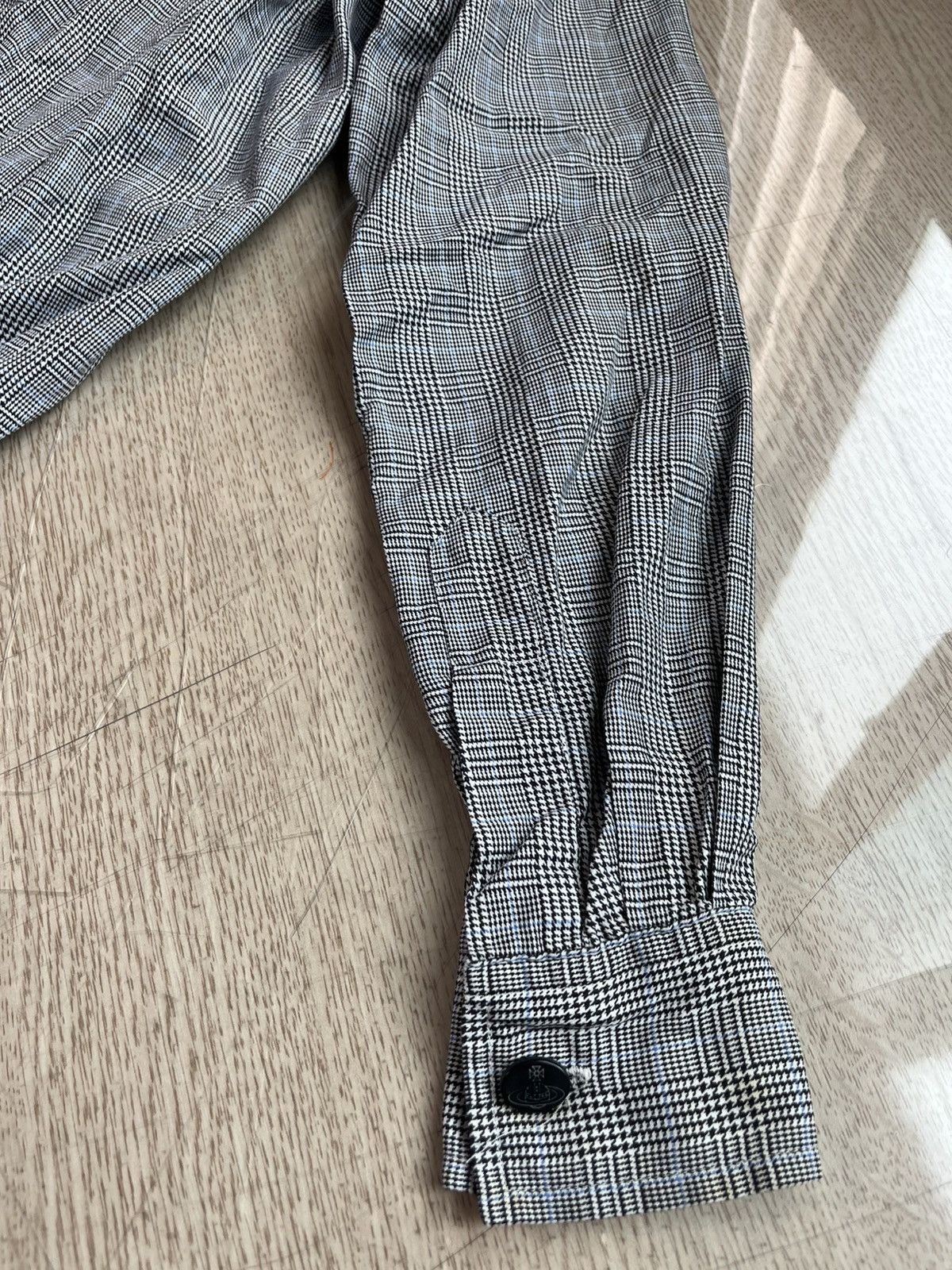 Vivienne Westwood 8 Vivienne westwood vintage houndstooth button up shirt Size S / US 4 / IT 40 - 8 Thumbnail