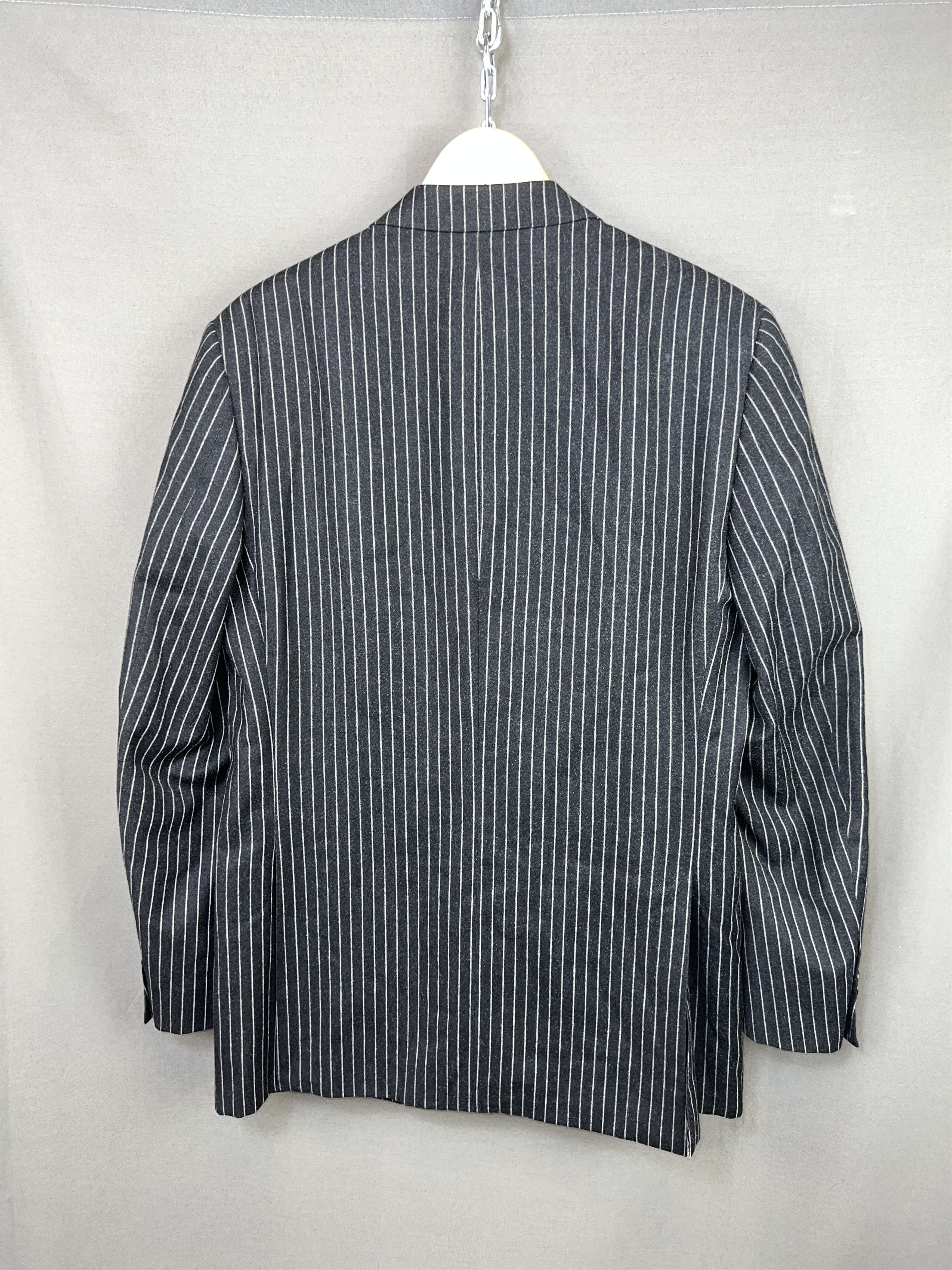 Versace Versace Collection Striped 2 Piece Wool/Silk Suit Size 50R - 4 Thumbnail