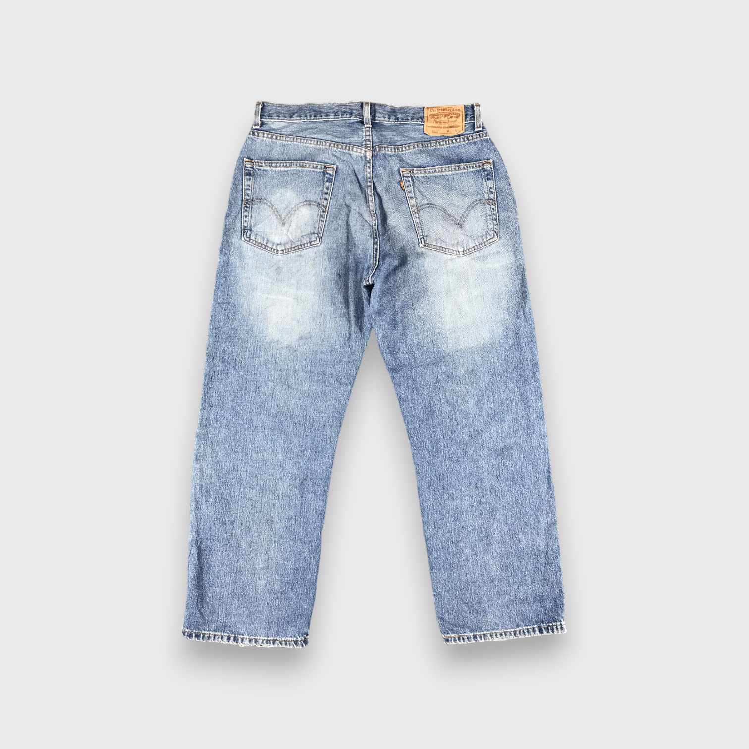 Levi's Vintage Blue Wash Levis 569 Jeans-J2470 Size US 35 - 2 Thumbnail