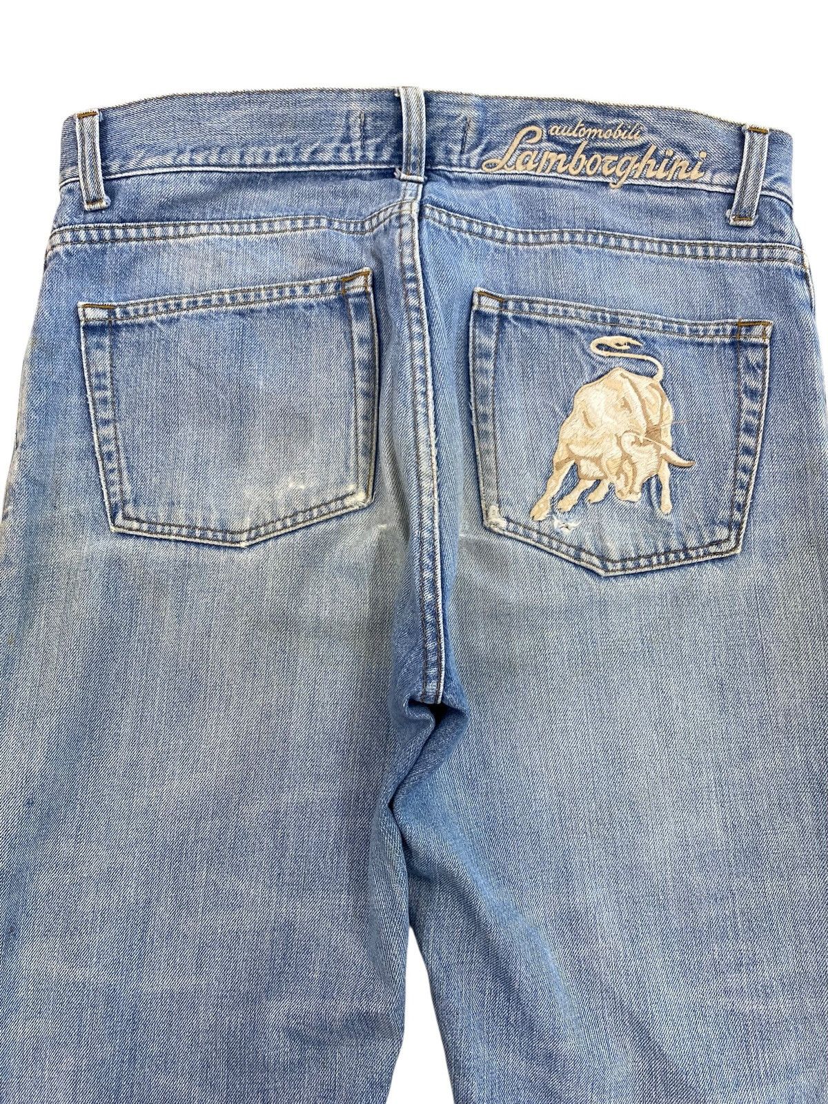 HYDROGEN Hydrogen Brand Ripped Faded Wash Style Loose Jeans Size US 32 / EU 48 - 4 Thumbnail