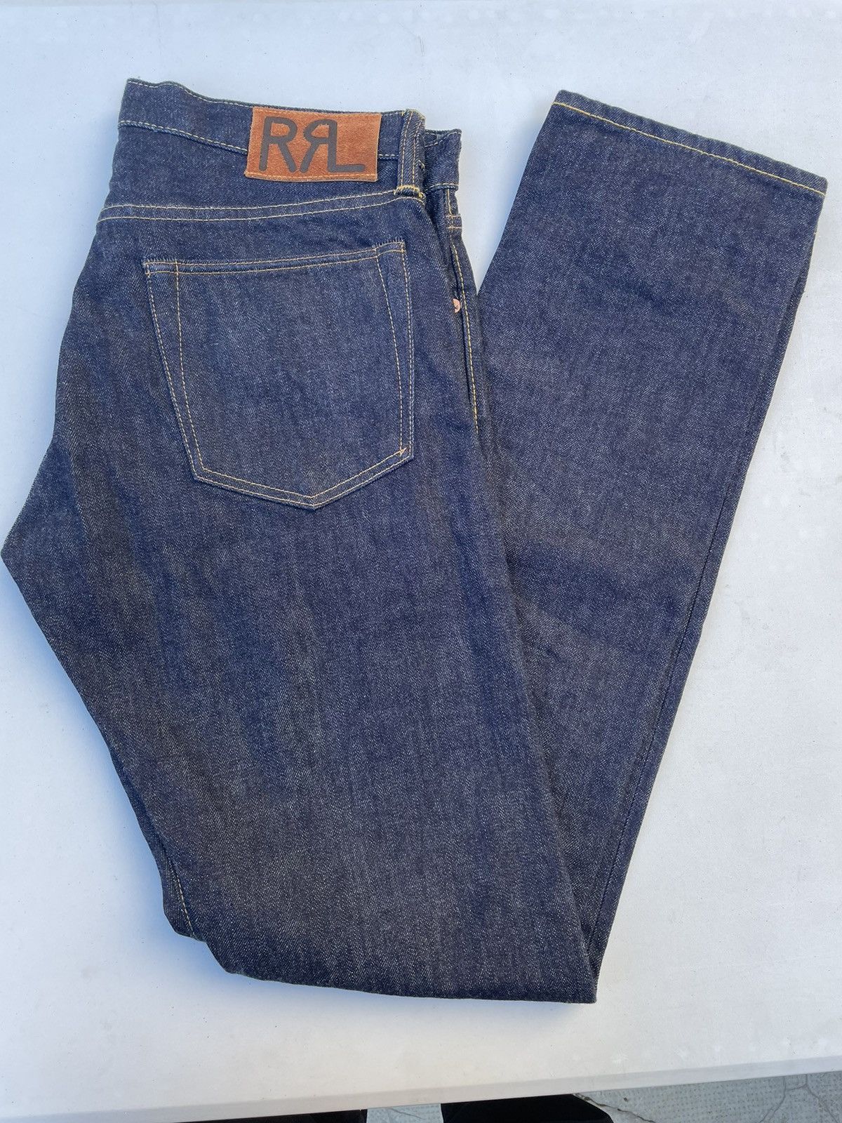 Japanese Brand × RRL Ralph Lauren × Vintage RRL Selvedge Denim USA Size US 32 / EU 48 - 4 Thumbnail