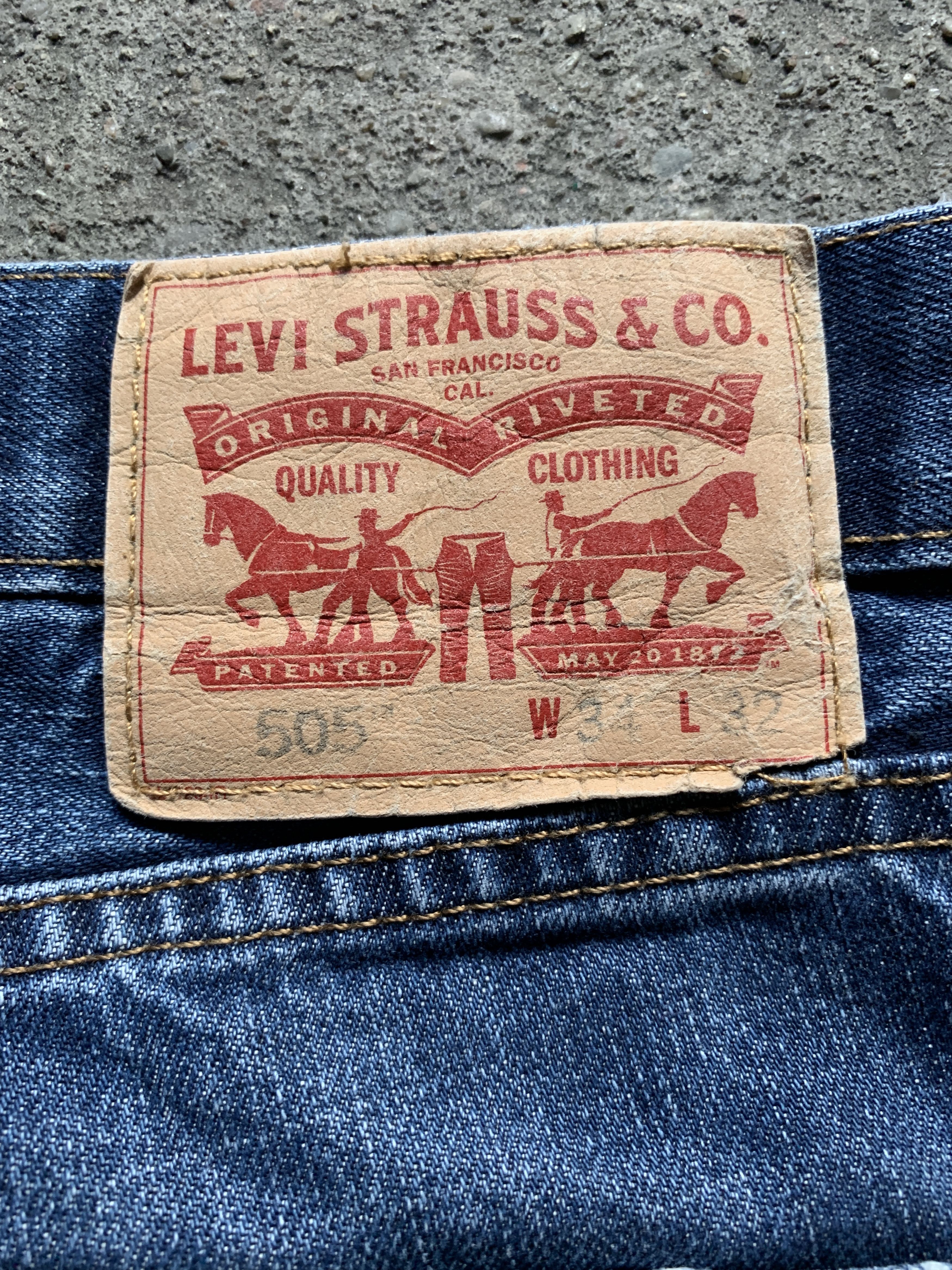 Levi's Vintage Levi's 505 Denim Jeans Size US 34 / EU 50 - 5 Thumbnail