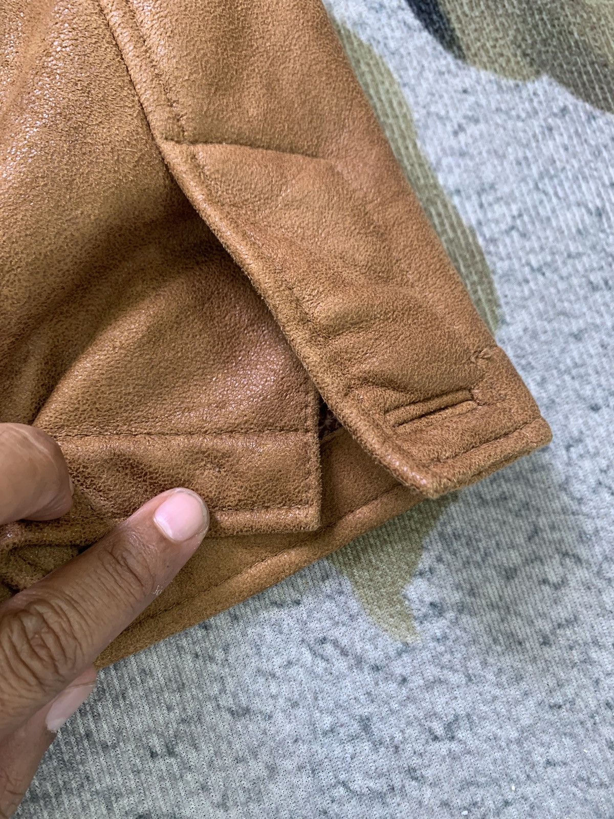 Japanese Brand Vtg Crocodile Fleece Sherpa Like Jacket Size US M / EU 48-50 / 2 - 4 Thumbnail