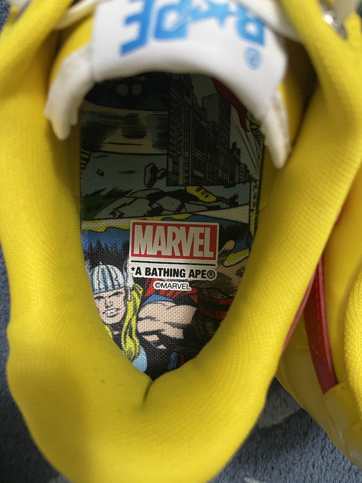 Bape × Marvel Comics A Bathing Ape Bape Sta Marvel Comics Thor (2022) Size US 9.5 / EU 42-43 - 7 Thumbnail