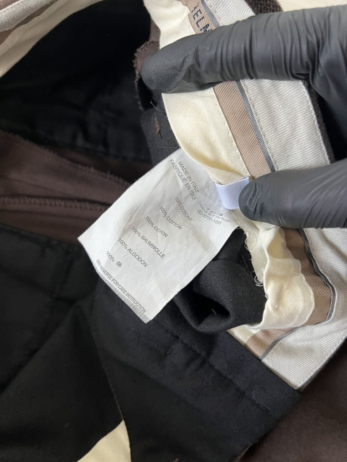 Helmut Lang Helmut Lang Archive Straight Brown Pants Designer Vintage Size US 28 / EU 44 - 14 Thumbnail