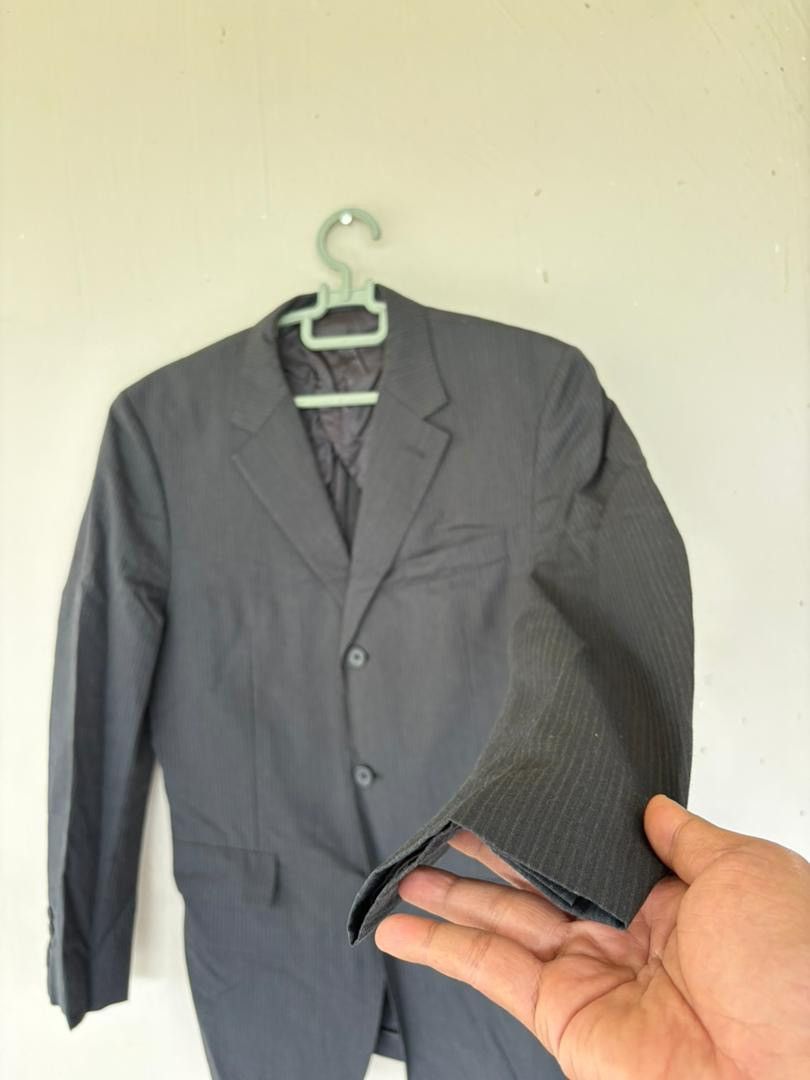 Yohji Yamamoto Vtg Yohji Yamamoto A.a.r Blazer Coat Stripe Design Size US M / EU 48-50 / 2 - 3 Thumbnail