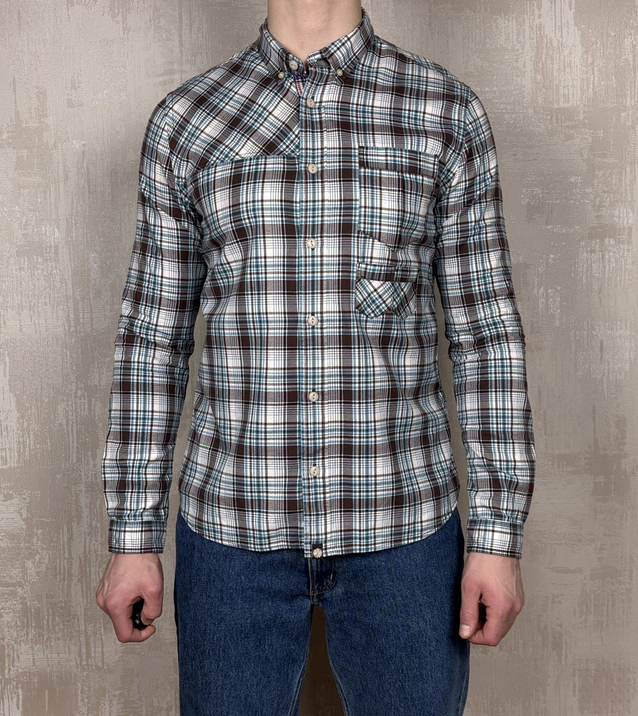 Pretty Green Pretty Green Check Long Sleeve Shirt Button Down Size US L / EU 52-54 / 3 - 2 Thumbnail