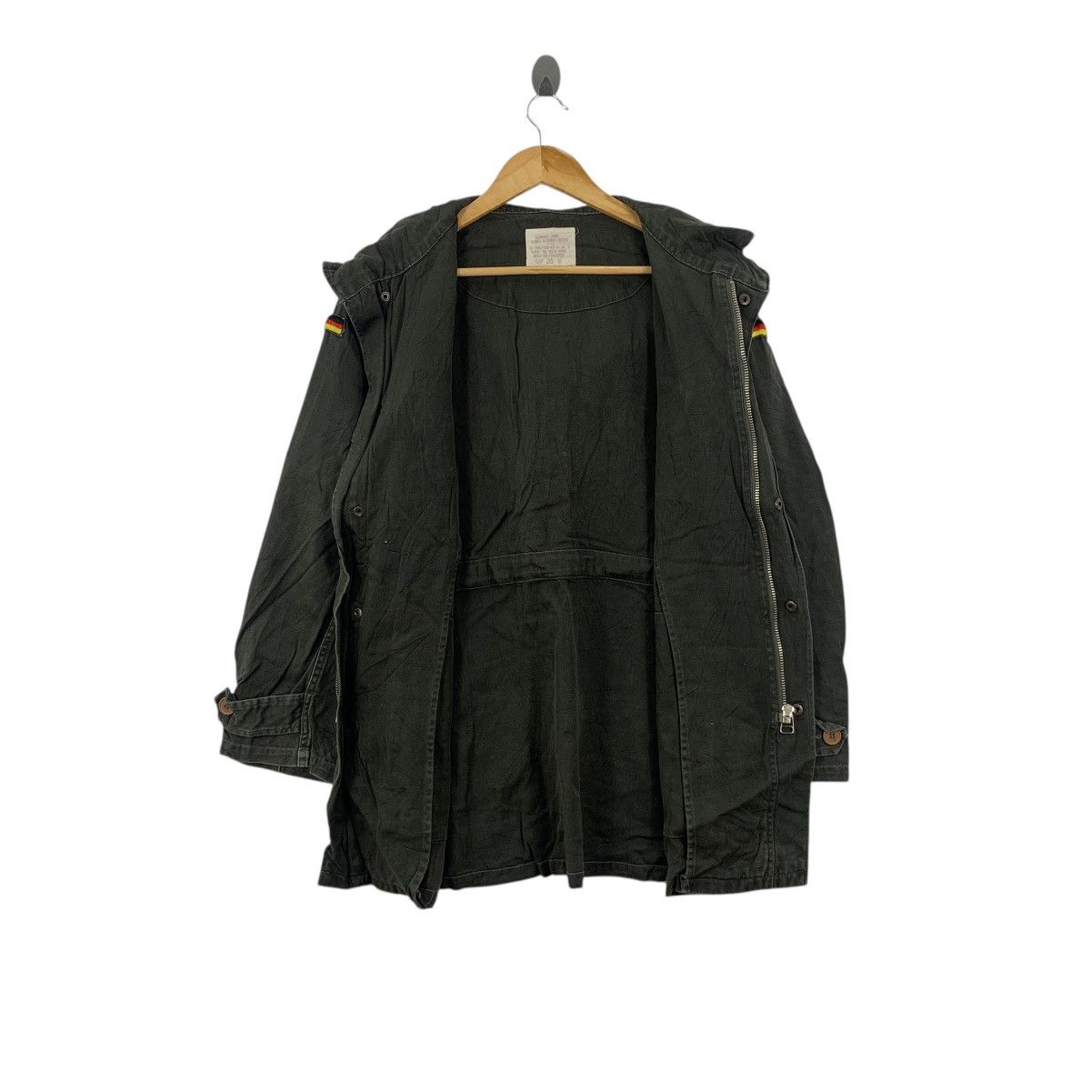 Vintage Vintage SCHWARZ GUMU GERMANY Military M-65 Field Jacket Size US L / EU 52-54 / 3 - 7 Thumbnail