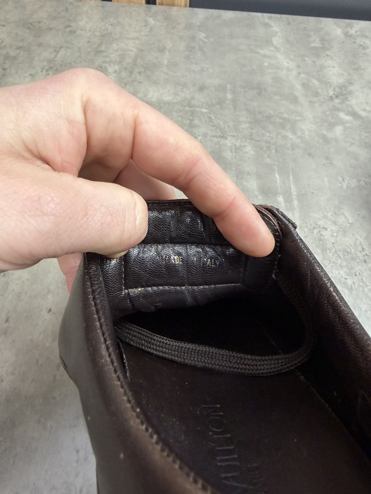Louis Vuitton Louis Vuitton Brown Leather Low Top Sneakers Size US 7 / EU 40 - 18 Thumbnail