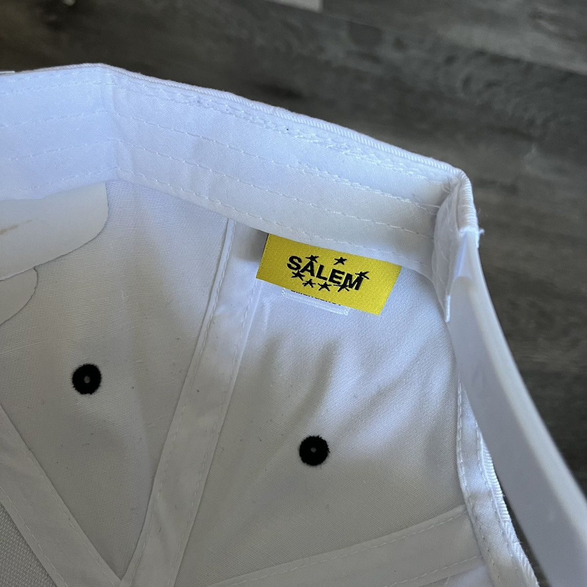 S4LEM S4LEM Salem EU European Flag Hat White Black New Size ONE SIZE - 5 Thumbnail